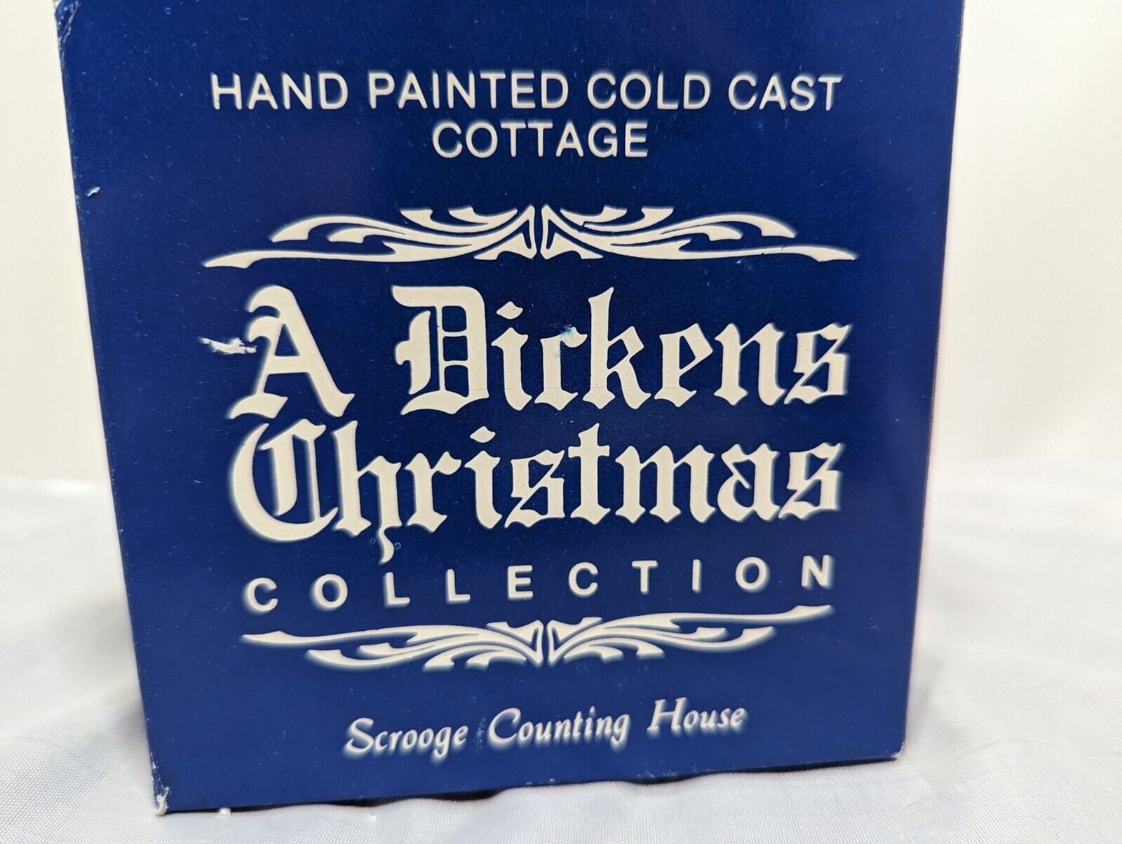 A Dickens Christmas Collection Scrooge Counting House 1988 RSVP Cast Cottage