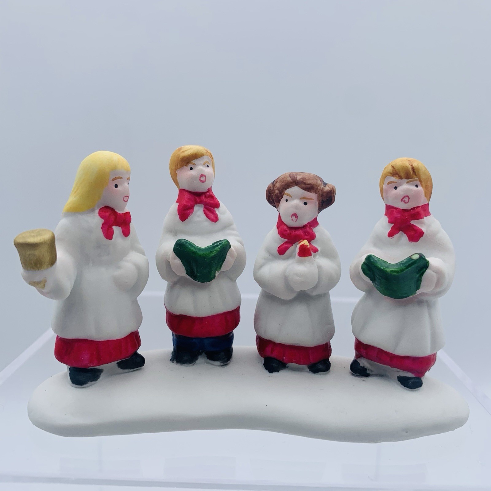Lemax Dickensvale Collectibles 53149 Porcelain Choir Boys & Girls 1995 with Box