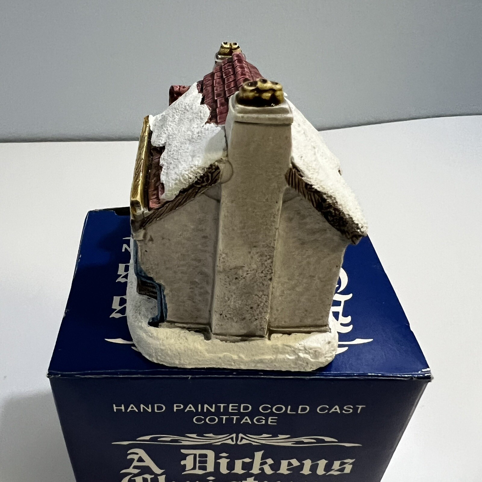 A Dickens Christmas Collection Butcher Shoppe 1988 RSVP Vtg Miniature Cottage