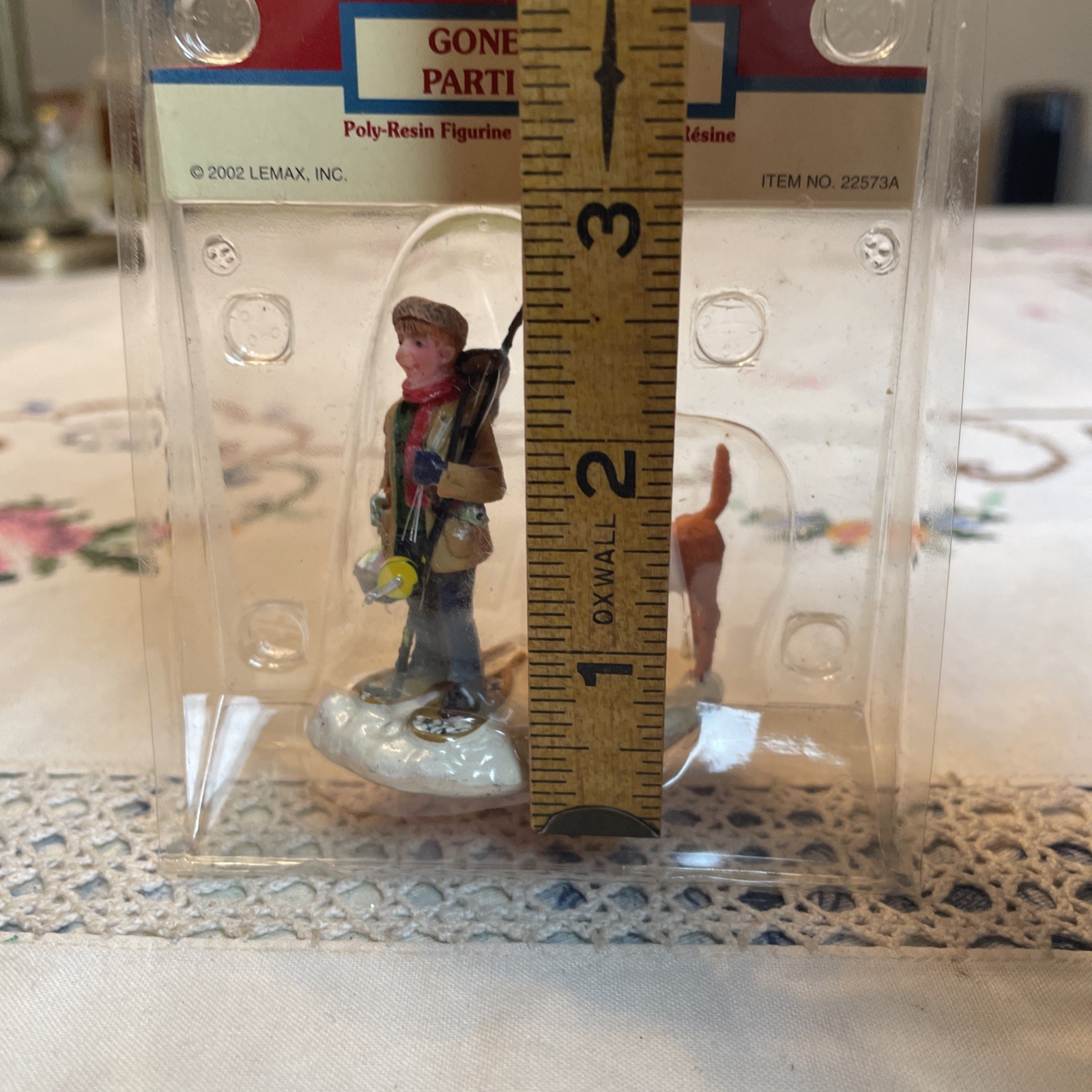 Lemax Gone Fishin’ Town Village Christmas Accessory #22573A RETIRED 2002