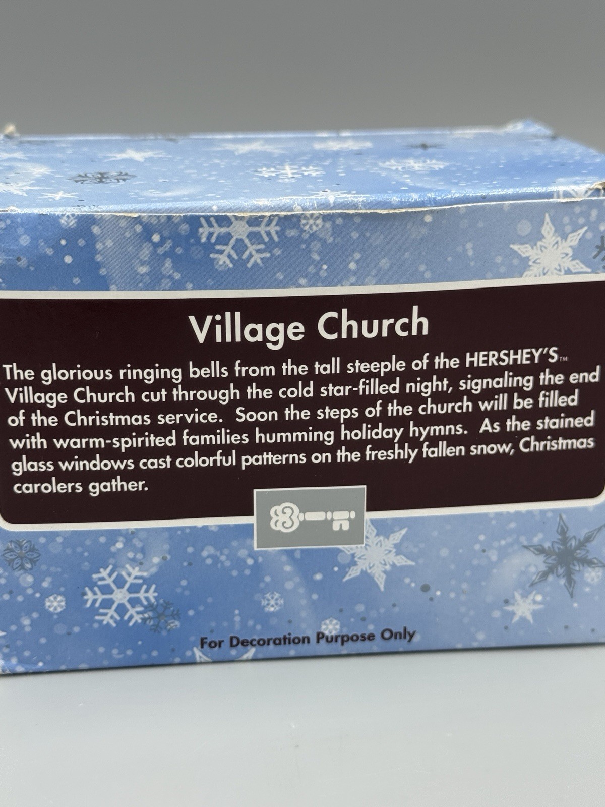Hershey Chocolate Factory Village House Accessory Charity Baskets Figurine