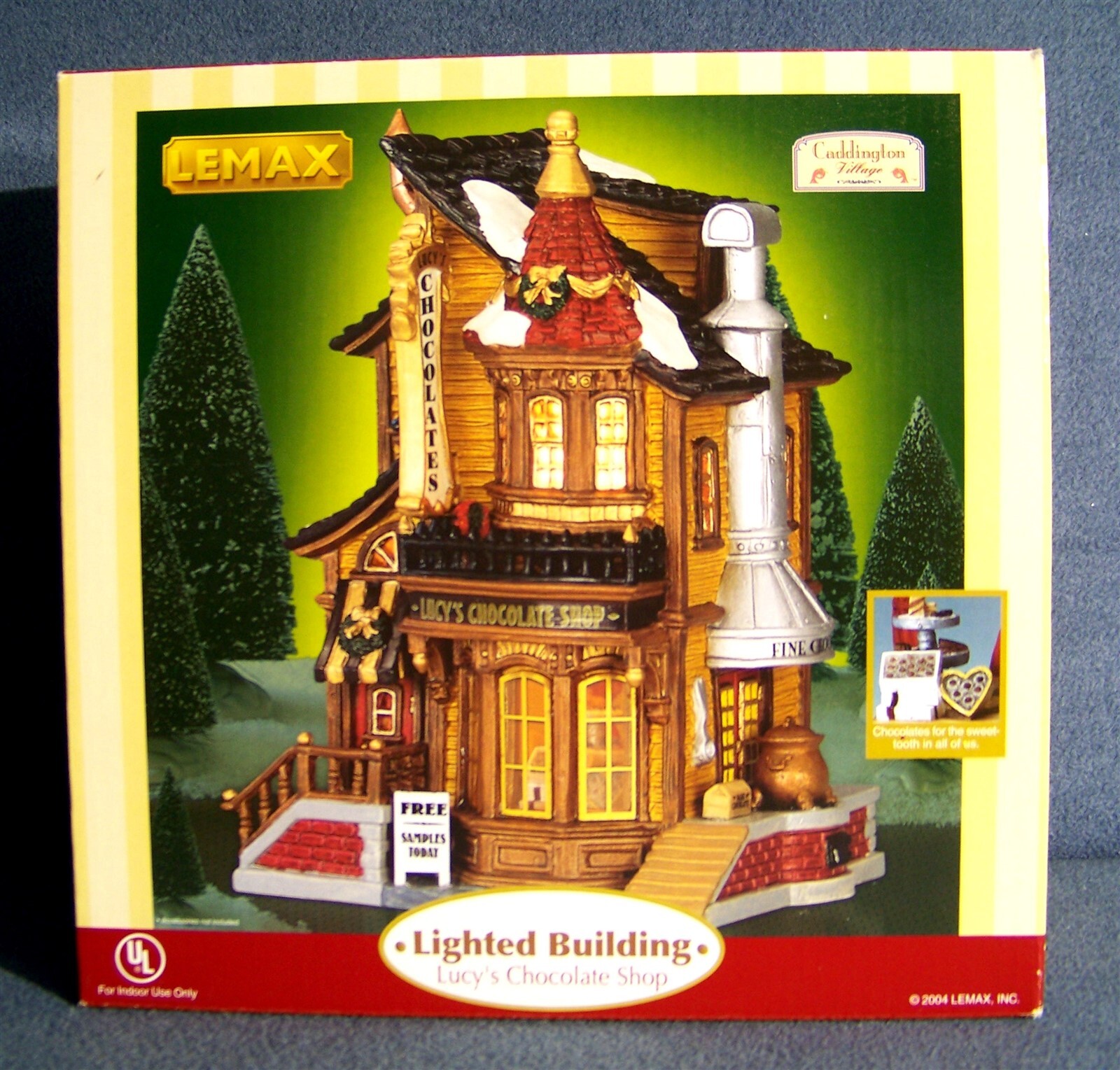 Lemax – Lucy’s Chocolate Shop – Caddington Village Collection – 45052 – EUC