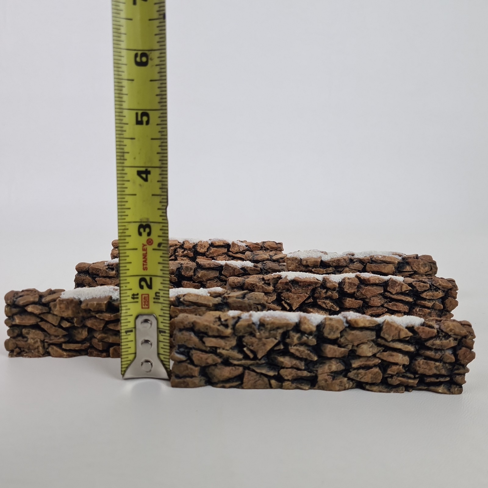 🚨 Department 56 “Stone Wall” Set Of 12 52629 Village Christmas Accessories