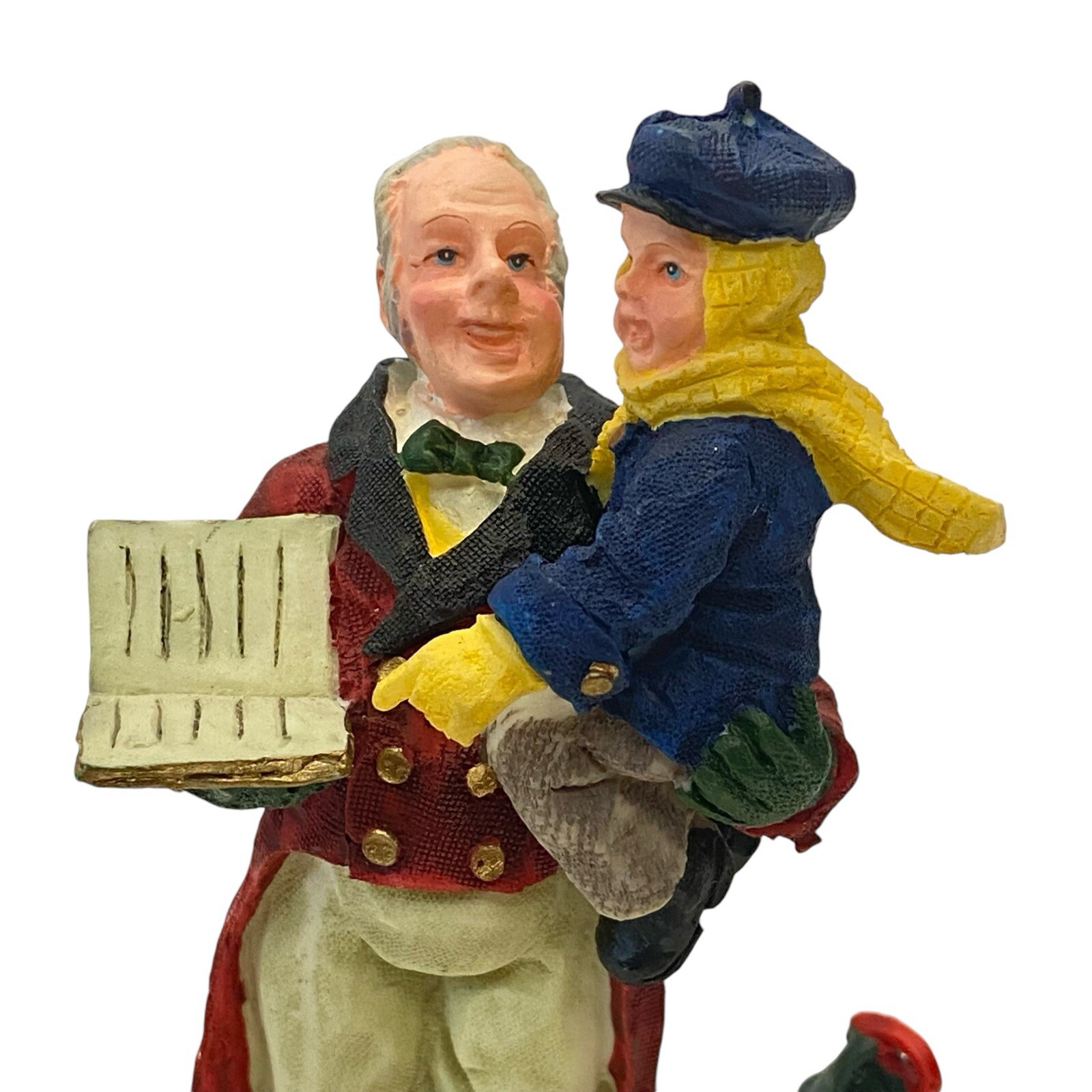 Vintage Lemax 1997 Memory Makers Collection 5″ Carolling with Grandaddy 77035