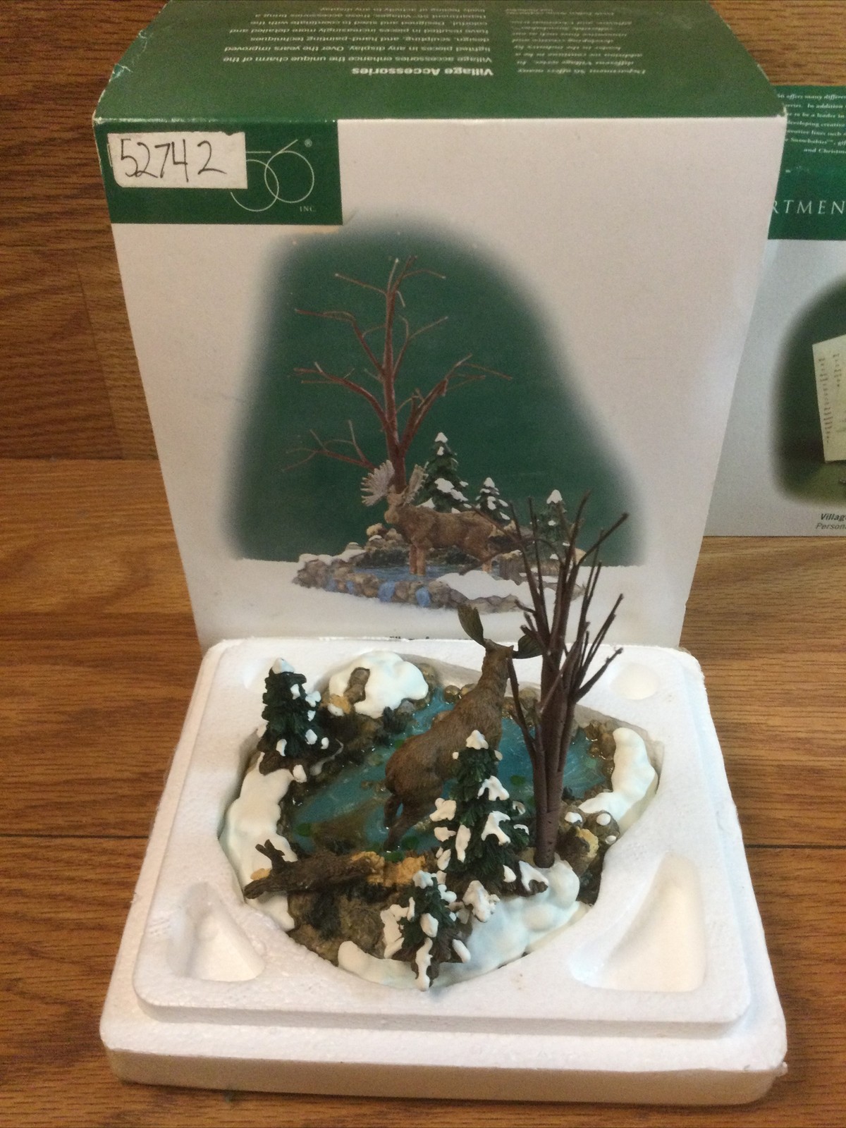 Department Dept 56 Village Accessories Moose in the Marsh&Village Accessories