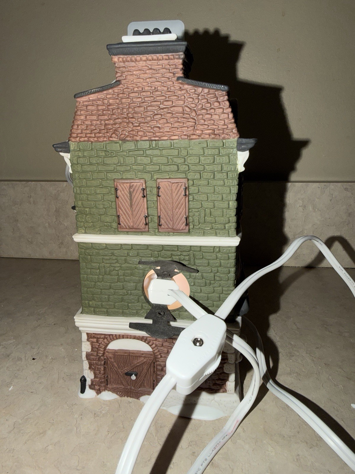 Department 56 Dickens Village The Flat of Ebenezer Scrooge Lighted, Boxed