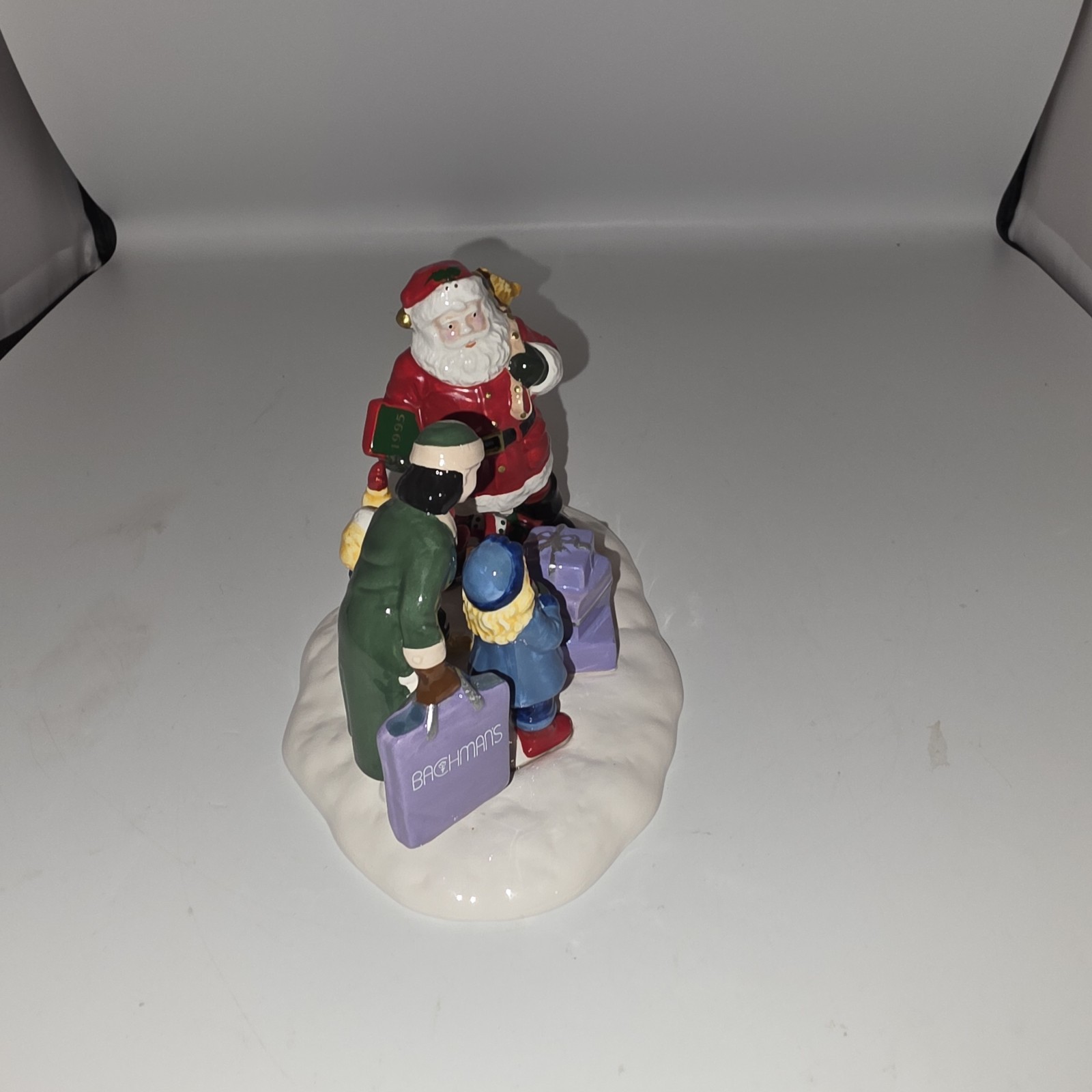 Dept. 56, Snow Village, A Visit with Santa, Bachman’s, 754-4