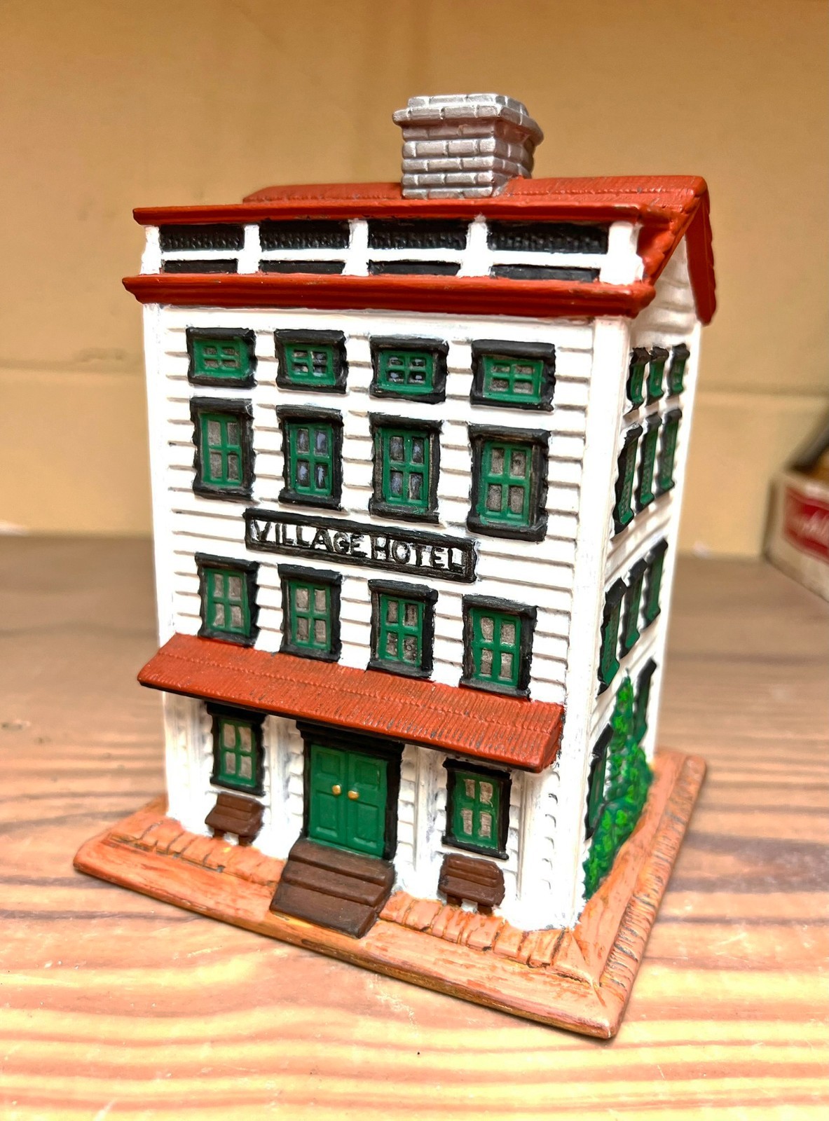 Christmas Village Vintage ’80’s Ceramic Pieces- Hand Painted Byron Molds
