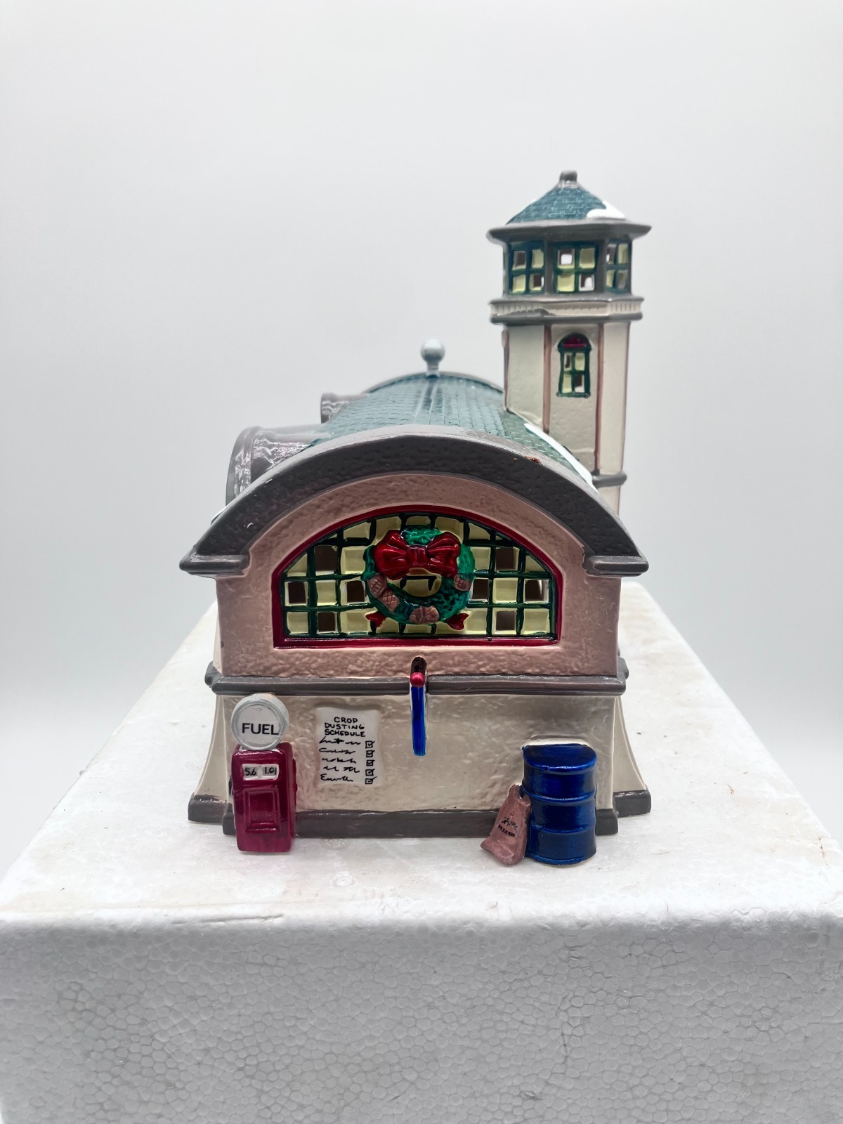 Department 56 Vintage 1992 Original Snow Village Airport #5439-9