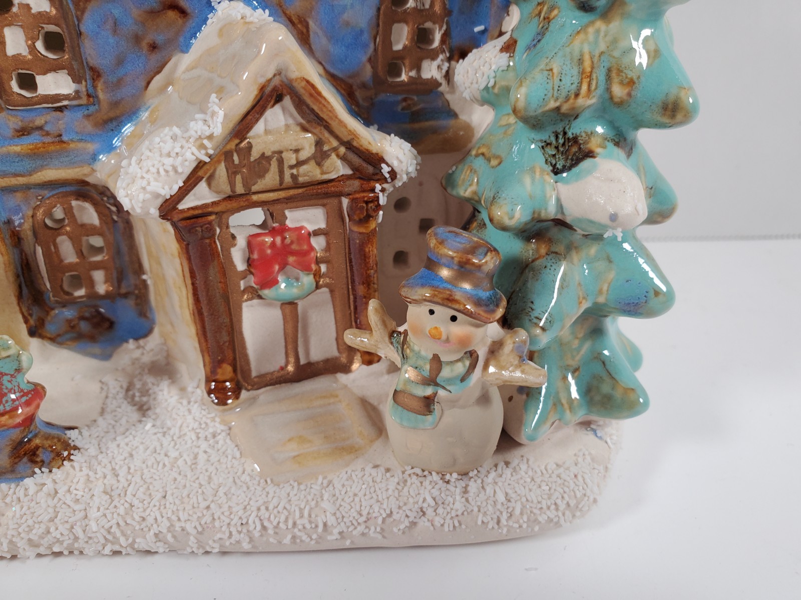 Vintage Christmas Ceramic House – Kirkland’s Potters Garden II