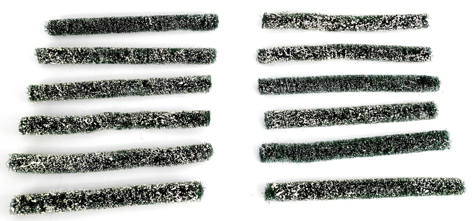 Department 56 Village Accessory Flexible Sisal Hedge Setof3 No 52596 Lotof4