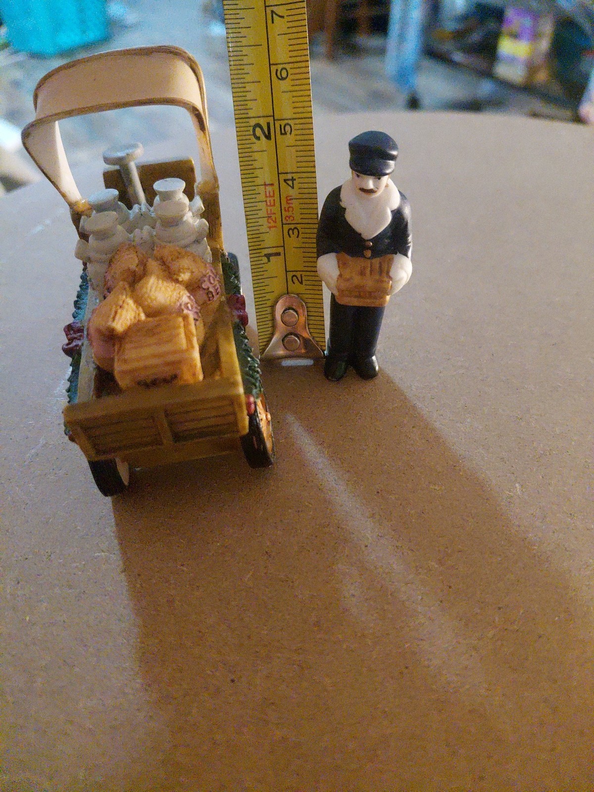Vintage 2001, Hershey’s Holiday Village, Delivery Cart” Figurine. *Cart Only*