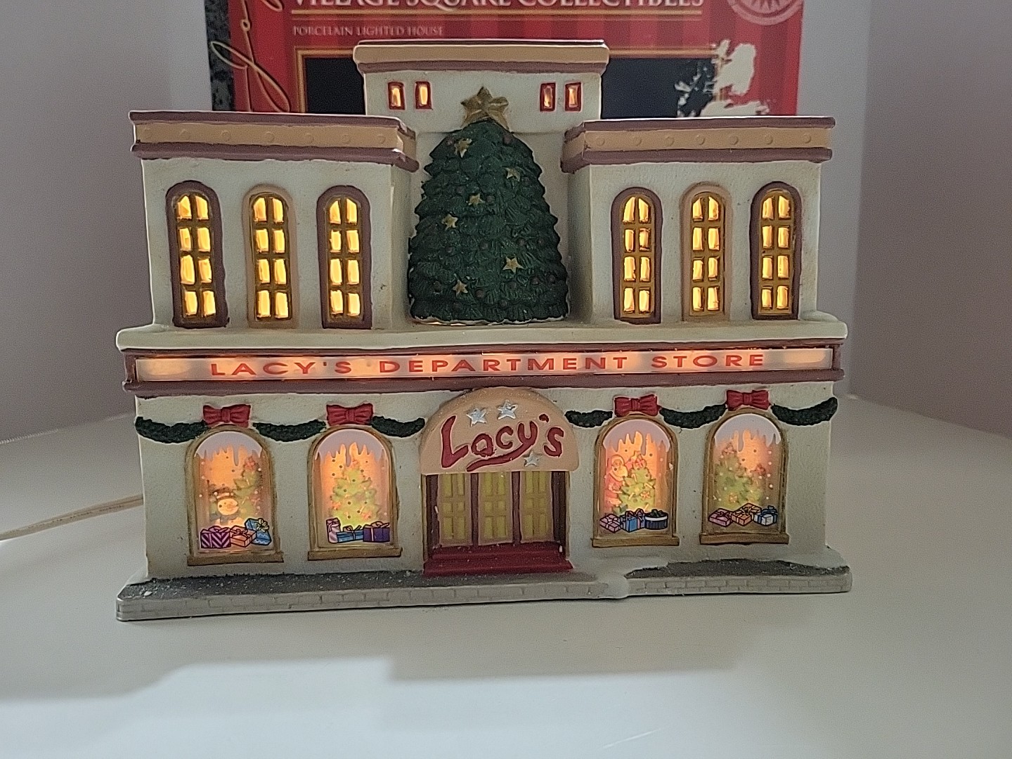 House Lemax Jukebox Junction Lacy’s Department Store 85296 1998 Rare