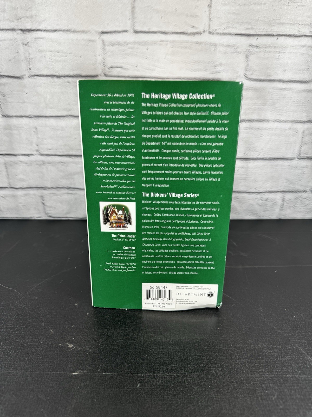 Dept 56 The China Trader, Dicken’s Heritage Village Collection, # 56.58447