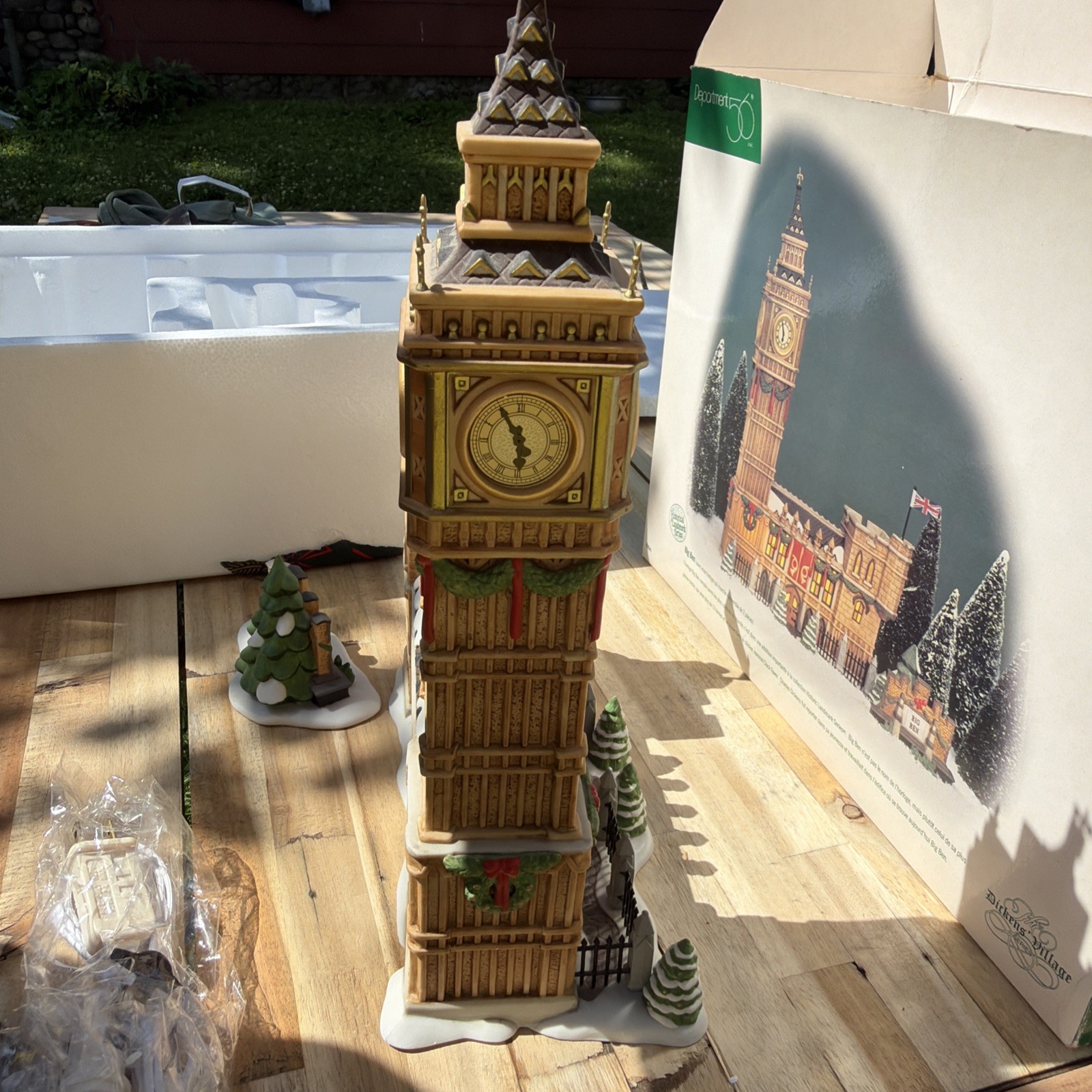Department 56 Dickens Village Historical Landmark Christmas “Big Ben” #58341
