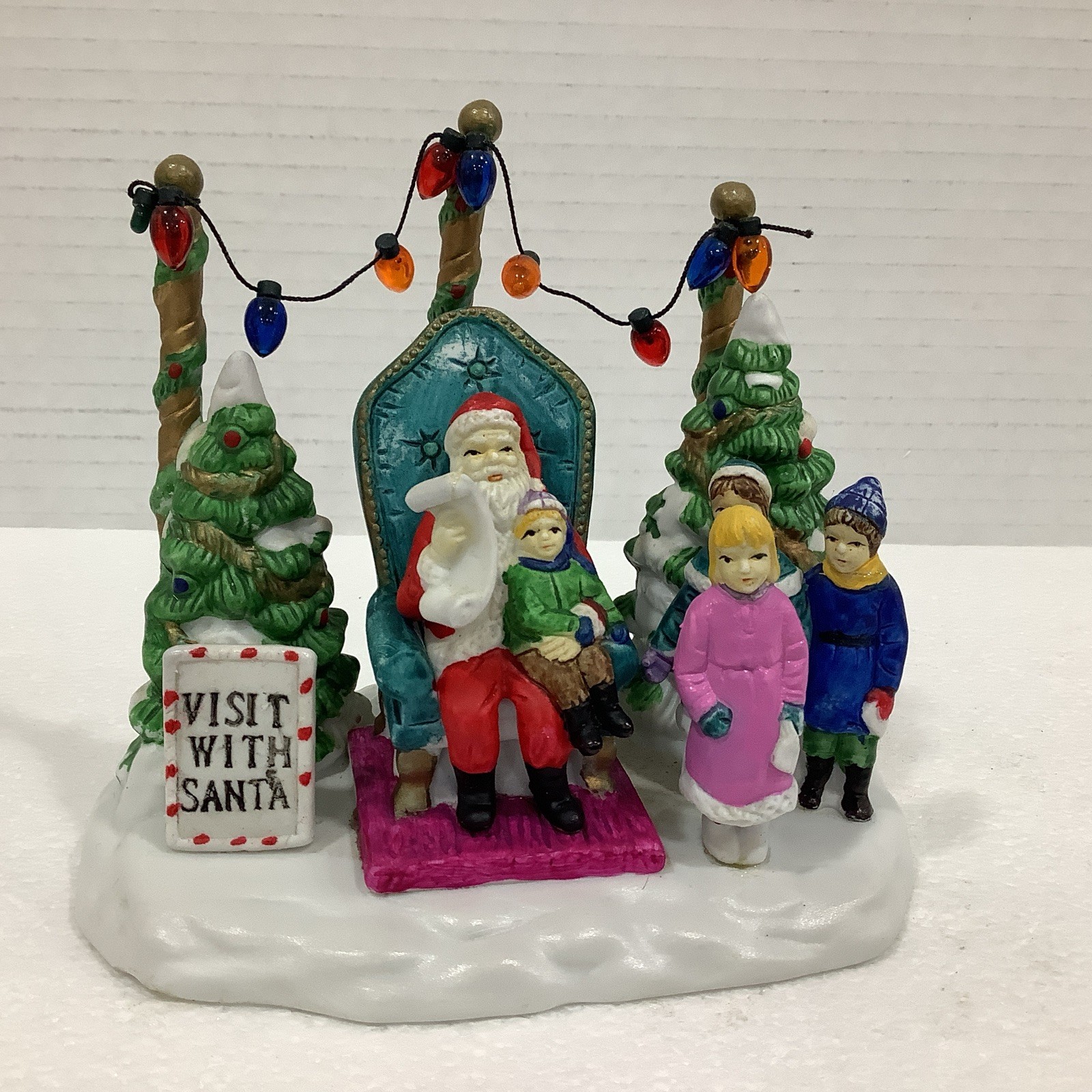 Dickens Collectibles Accessories 433-0551 Visit With Santa Accessory
