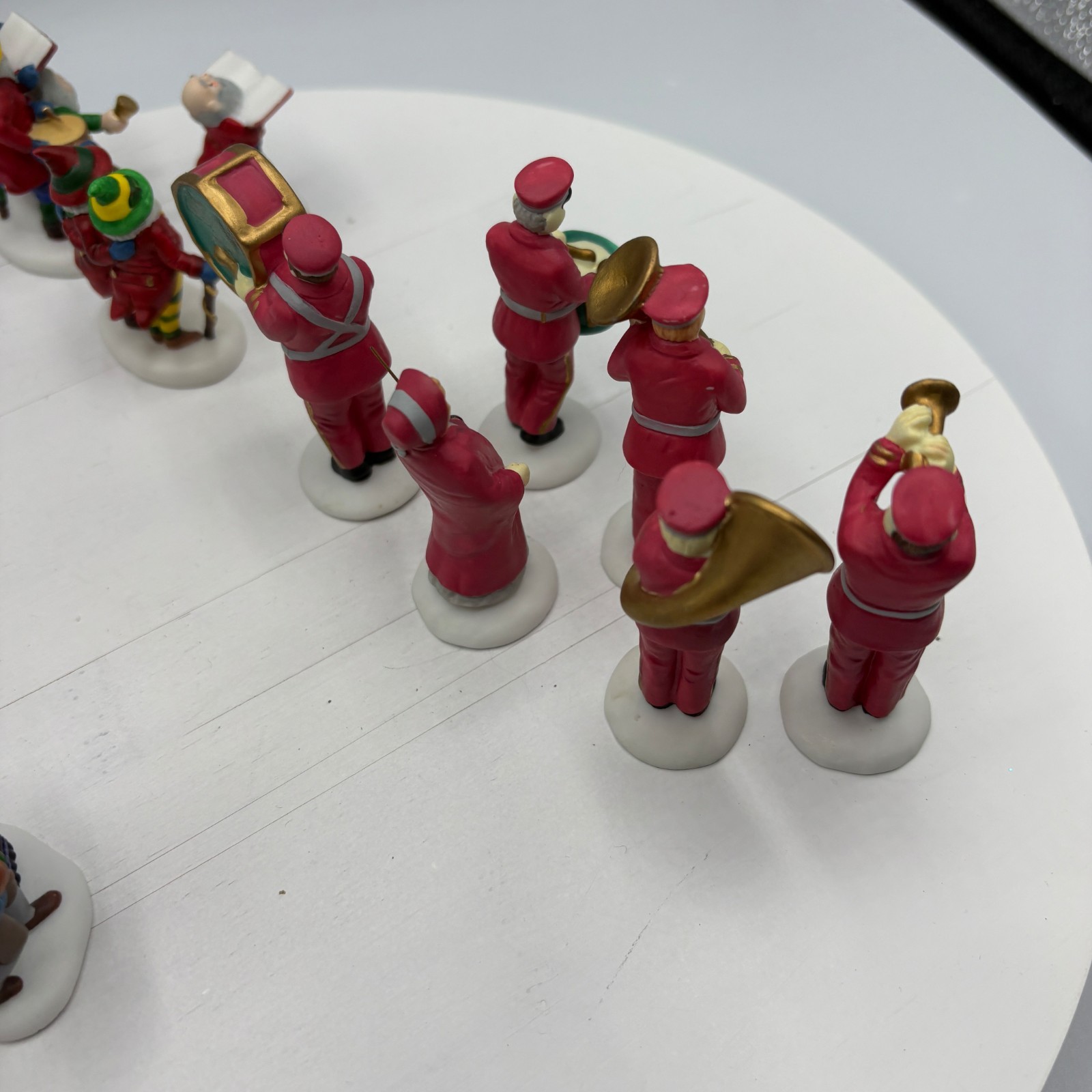 Christmas Heritage Village Salvation Army Band Carol Singing Figurines
