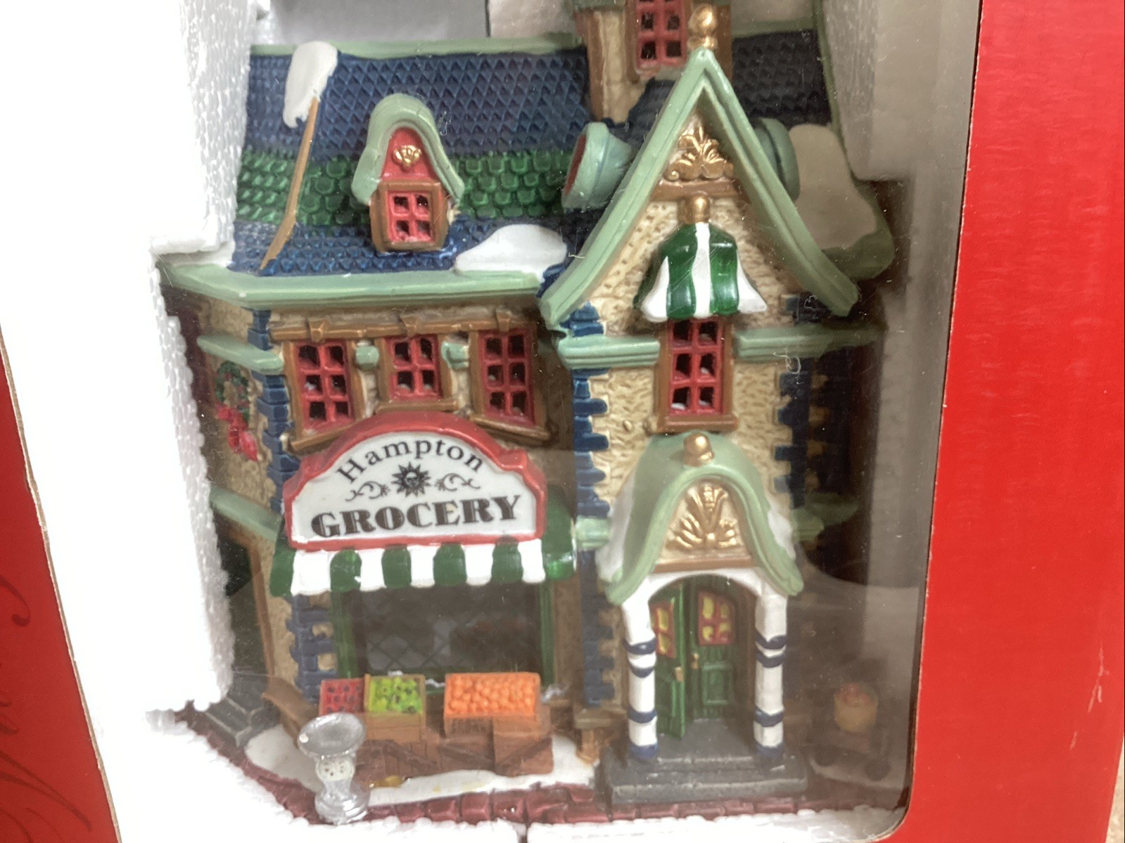 Lemax Gregory’s Manor -Lighted Building In Original Box With Light Cord-7” Tall