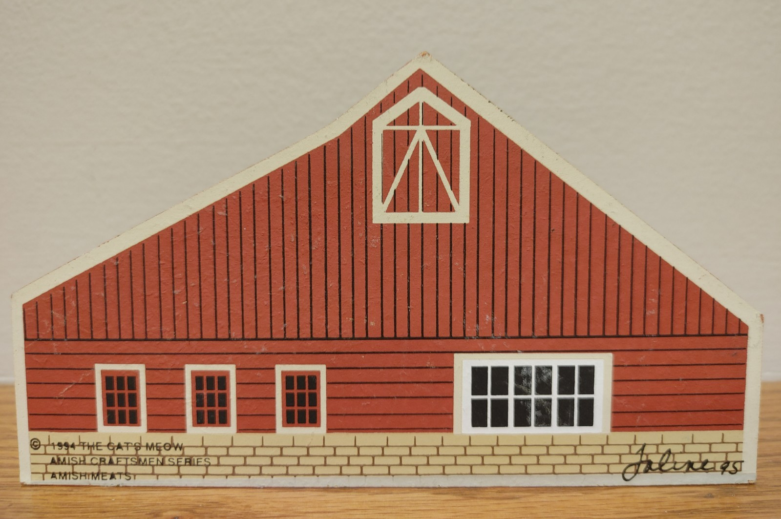 The Cat’s Meow Amish Lot of 5 – Dixie Shoe, Eli’s Harness, Meats, 2 Horse &Buggy