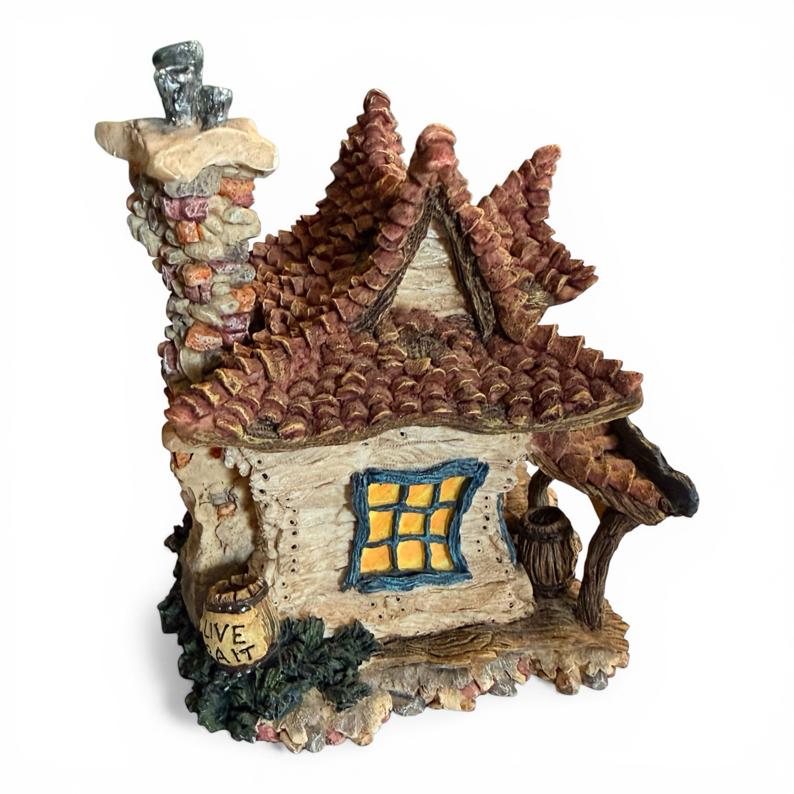 Boyds Bearly Built Villages Madges Beauty Salon & Bait Shop Edition/Pc# 1E/354