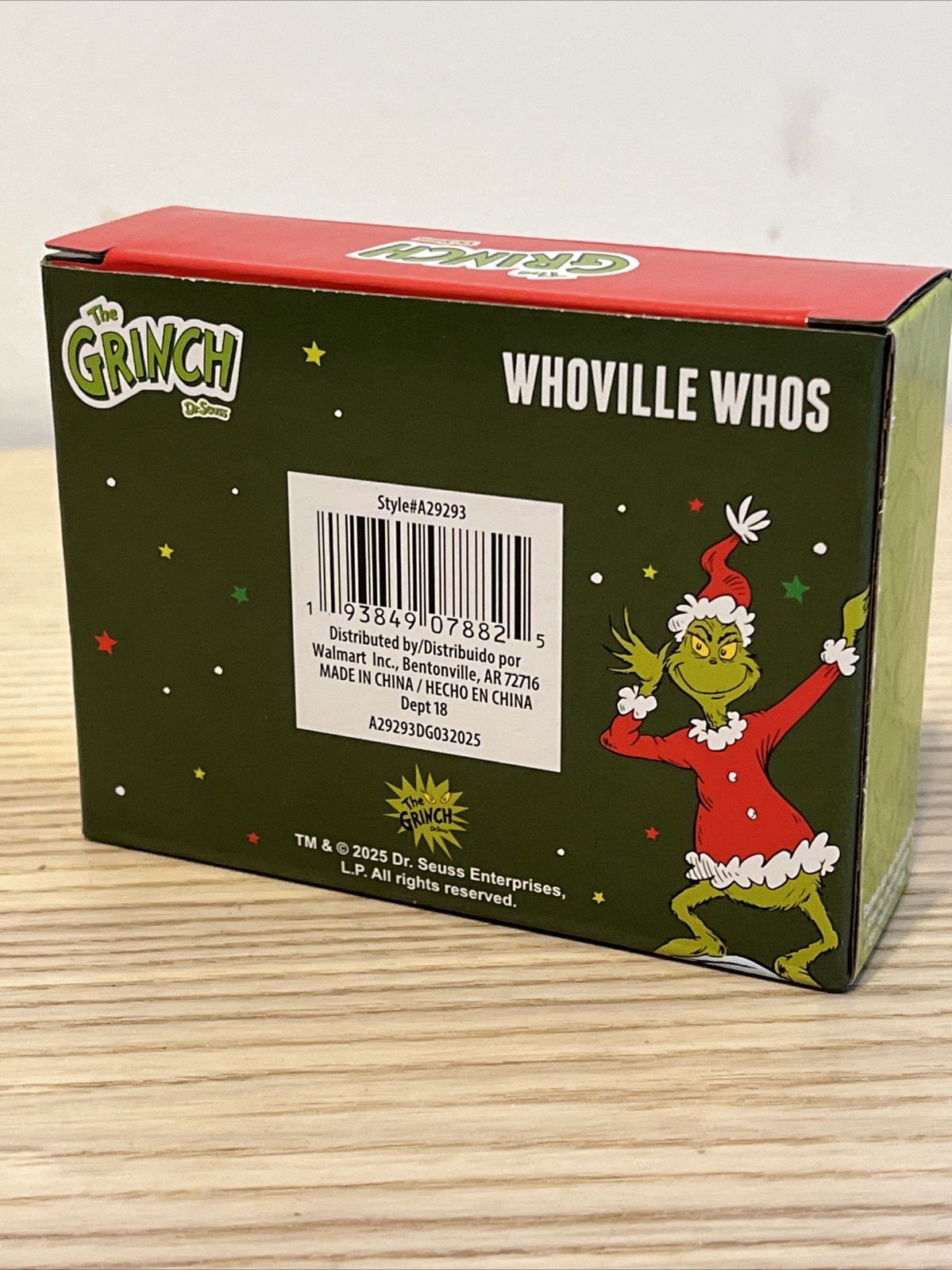 The Grinch Dr. Seuss Mini Whoville Whos Figures NEW 2025 New In Box