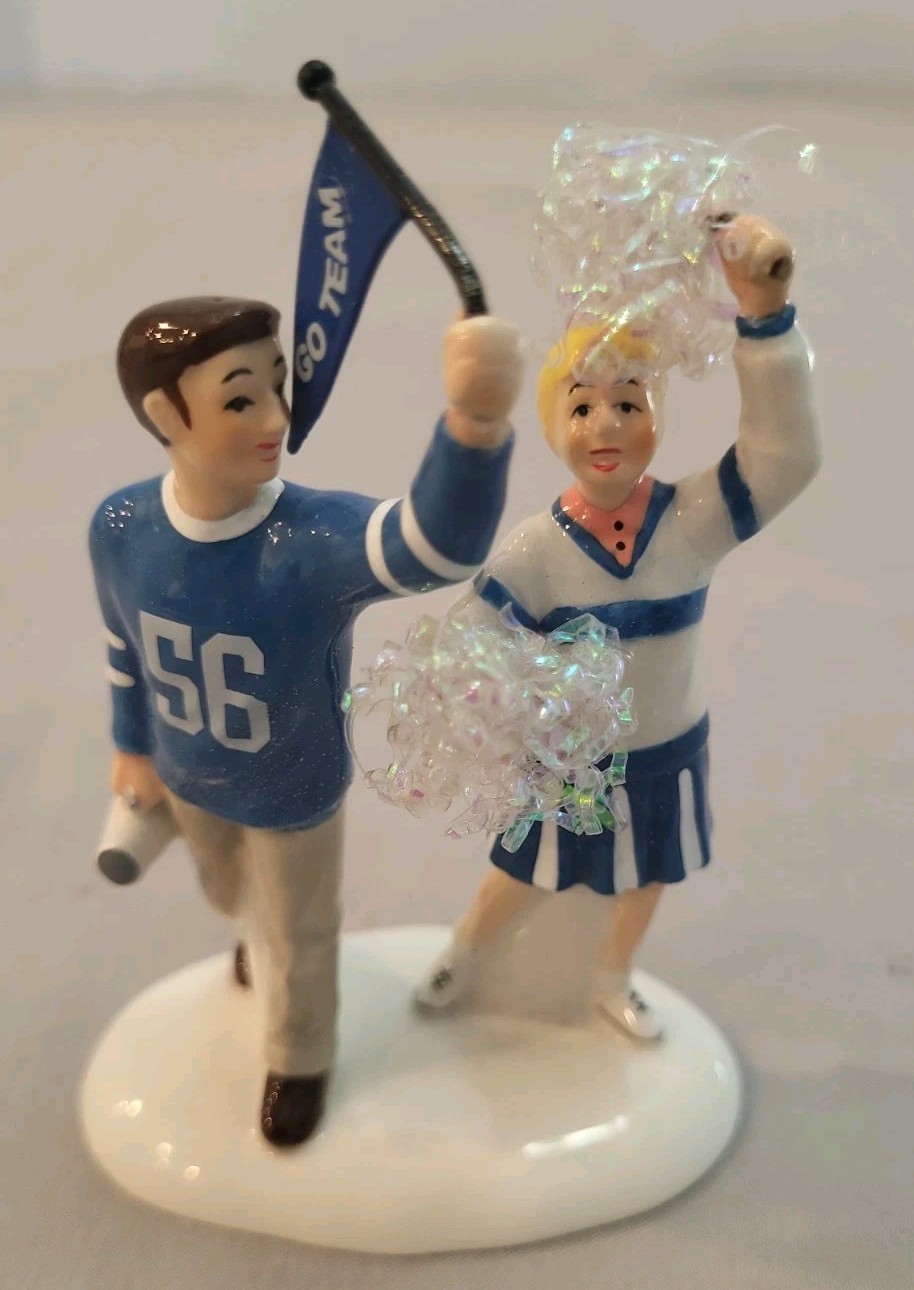 Department 56 Original Snow Village accessory titled “We’ll Win For Sure”…