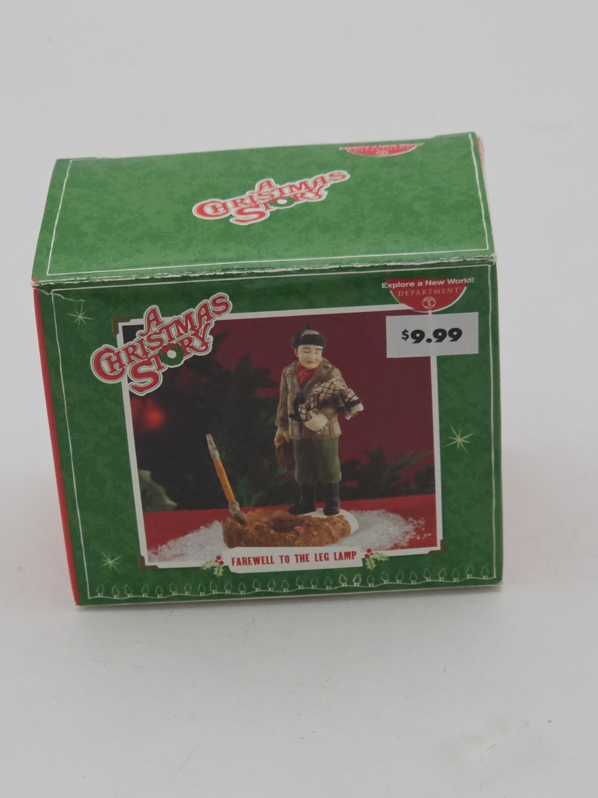 Department 56 A Christmas Story Farewell To The Leg Lamp NIB Unused Mint Village