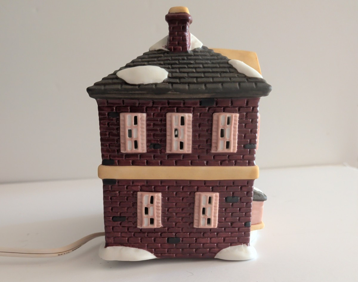 Christmas Village House “Scrooge & Marley’s Counting House” by Seymour Mann