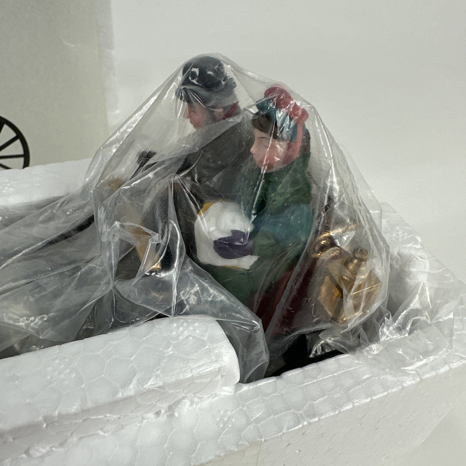Dept 56 Red Christmas Sulky 58401 With Box Dickens Village Series in box RETIRED