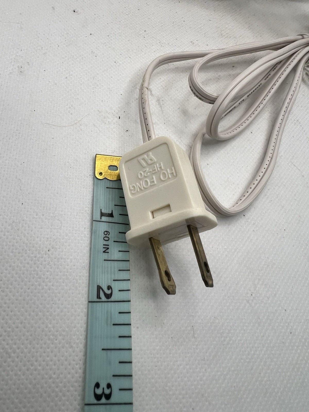 5 Vintage Light Socket and Cord for Christmas Village House lights
