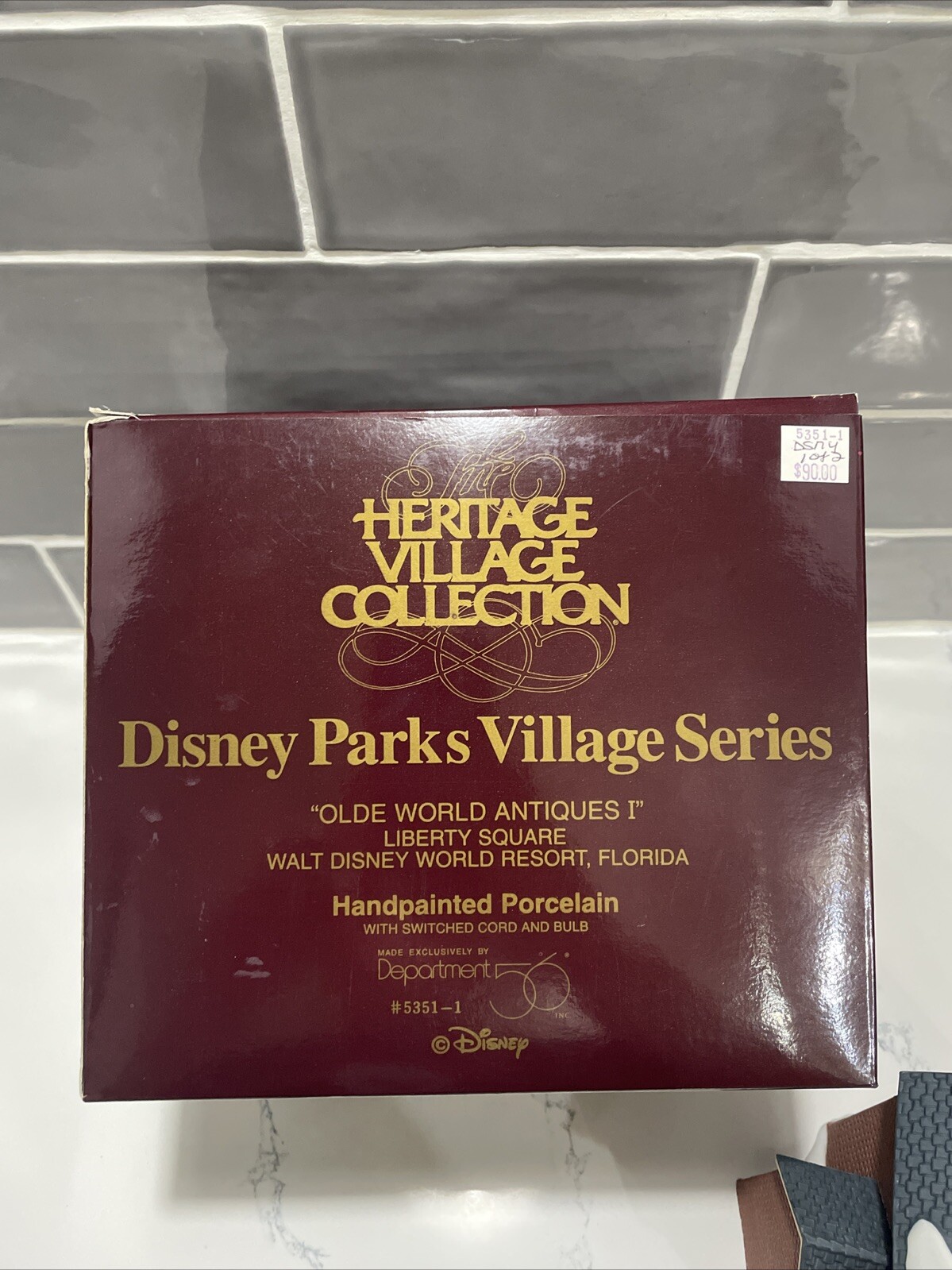 DEPT 56 DISNEY PARKS VILLAGE SERIES Olde World Antiques I #5351-1 IN BOX