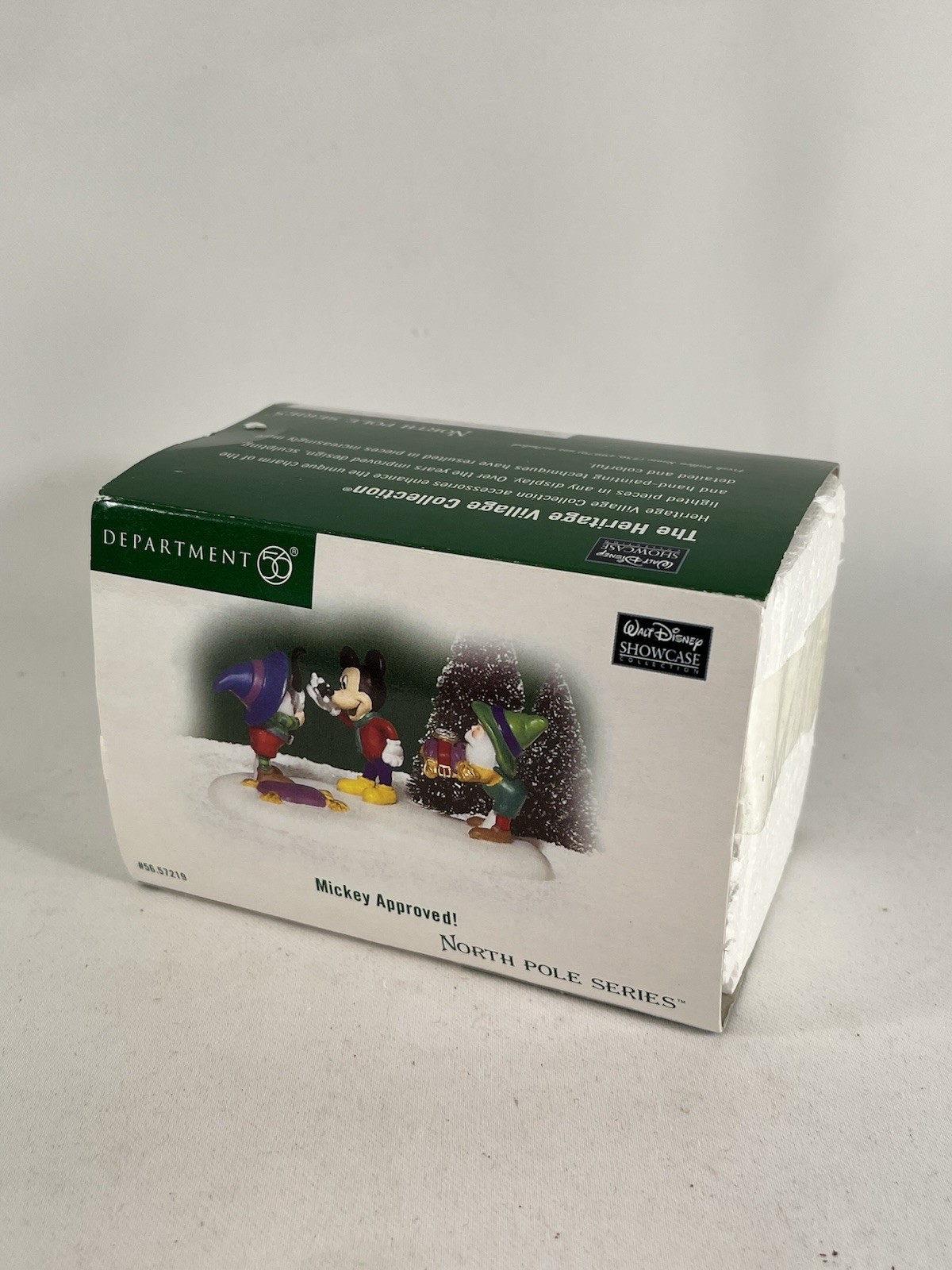 Dept 56 North Pole Walt Disney Showcase Mickey Approved Watch Figure #56-57219