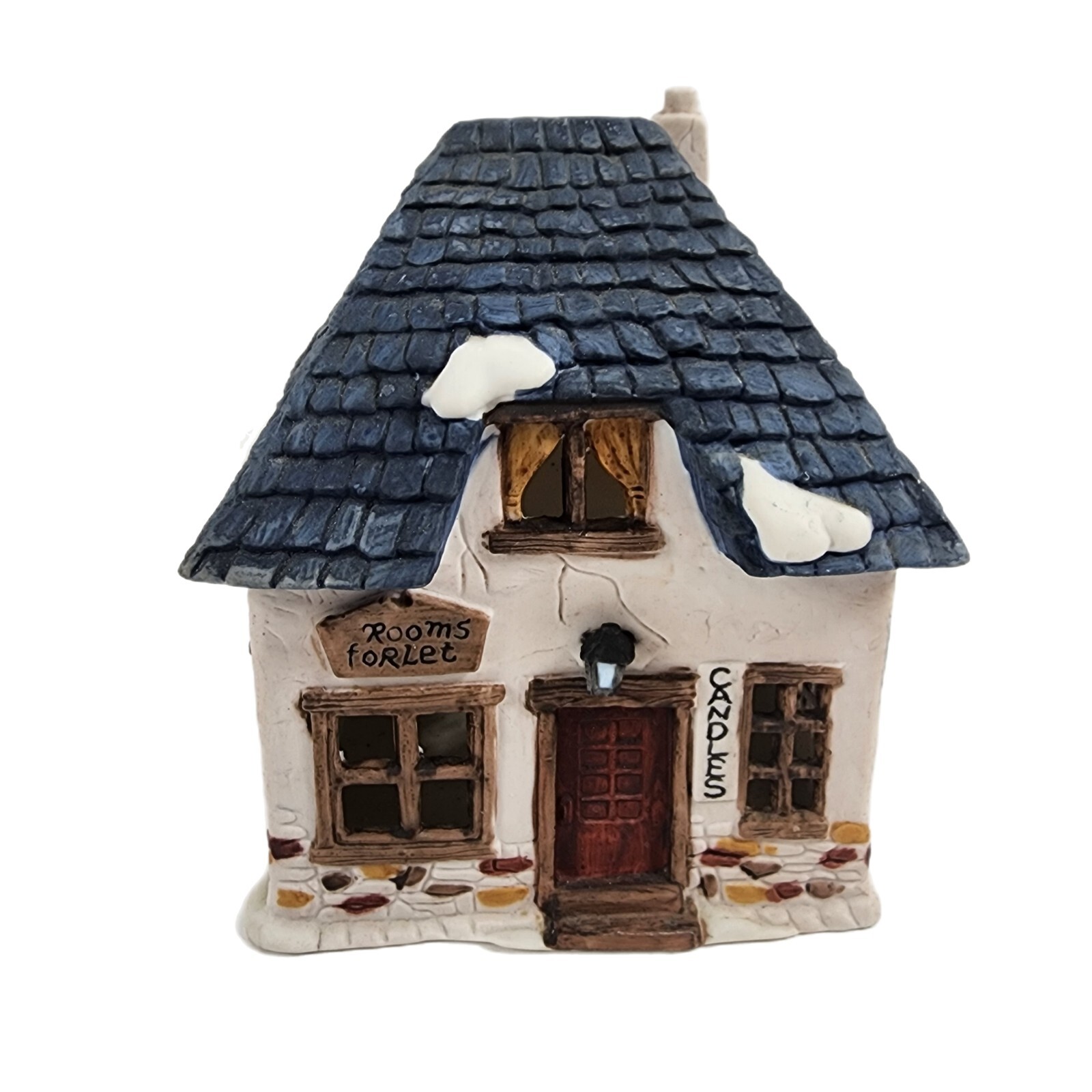 Dept 56 Dickens Shops Christmas Carol Village Candle House 1984 No Light Cord