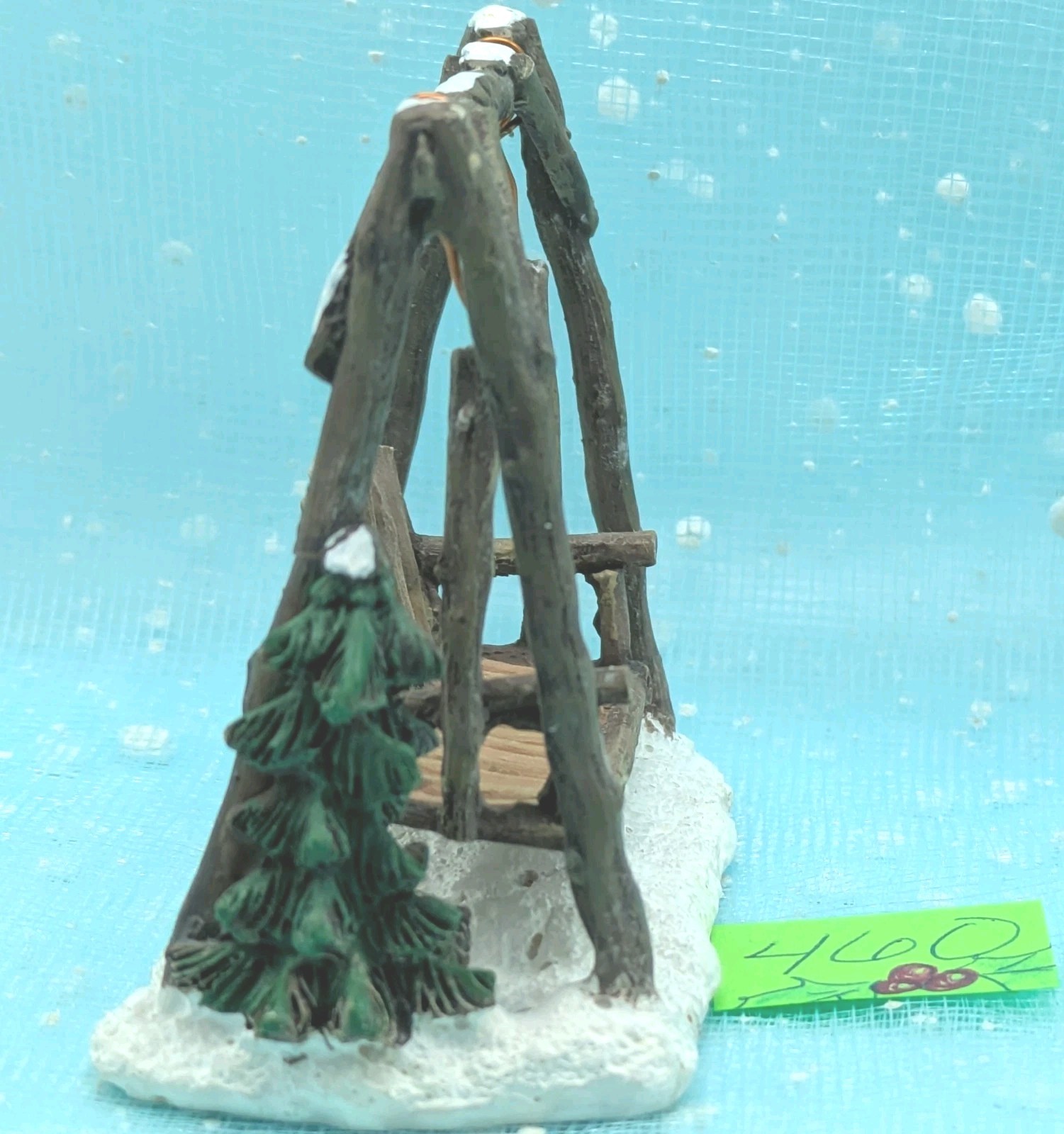 Garden swing with stand Christmas Village Accessory NO BOX INV460