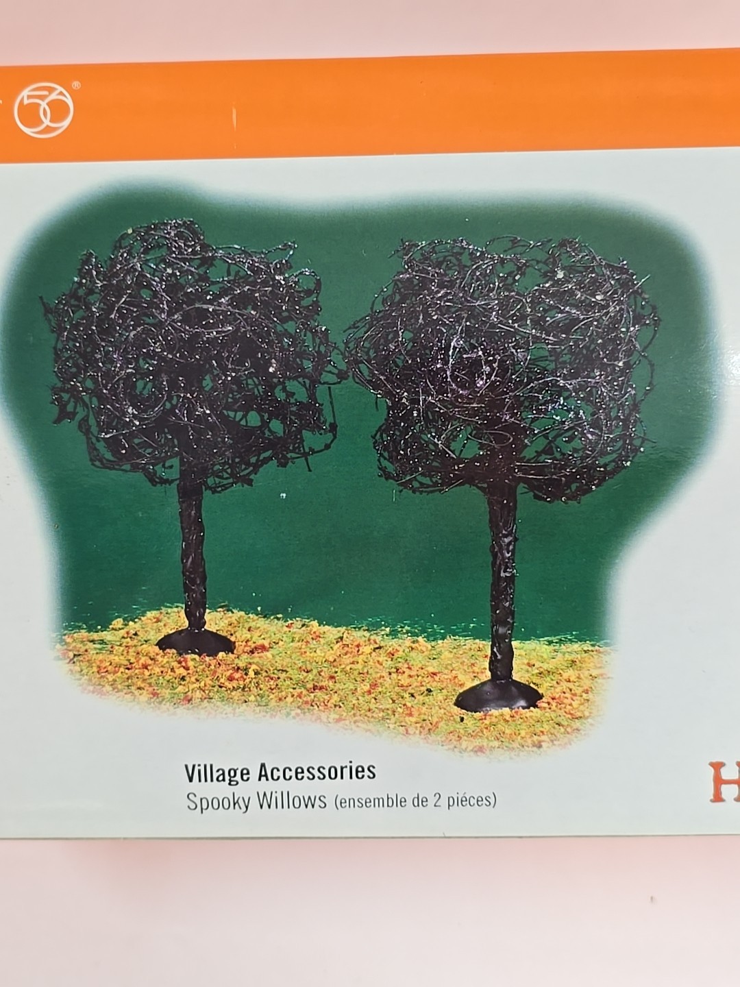 Dept. 56 Spooky Willows Set of 2 Retired in 2008 Halloween 53087