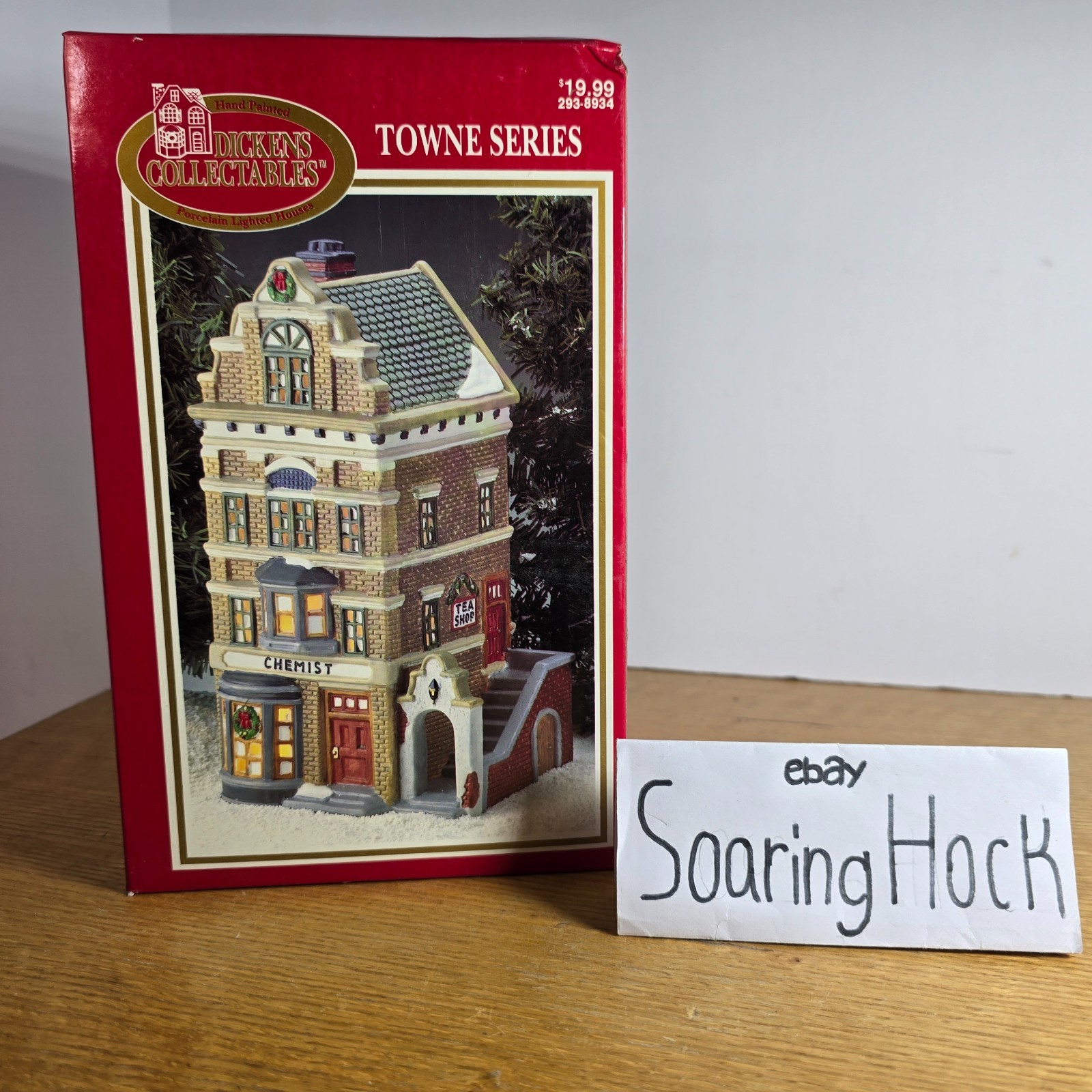 Vintage Dicken’s Collectables Towne Series – Chemist House And Tea Shop