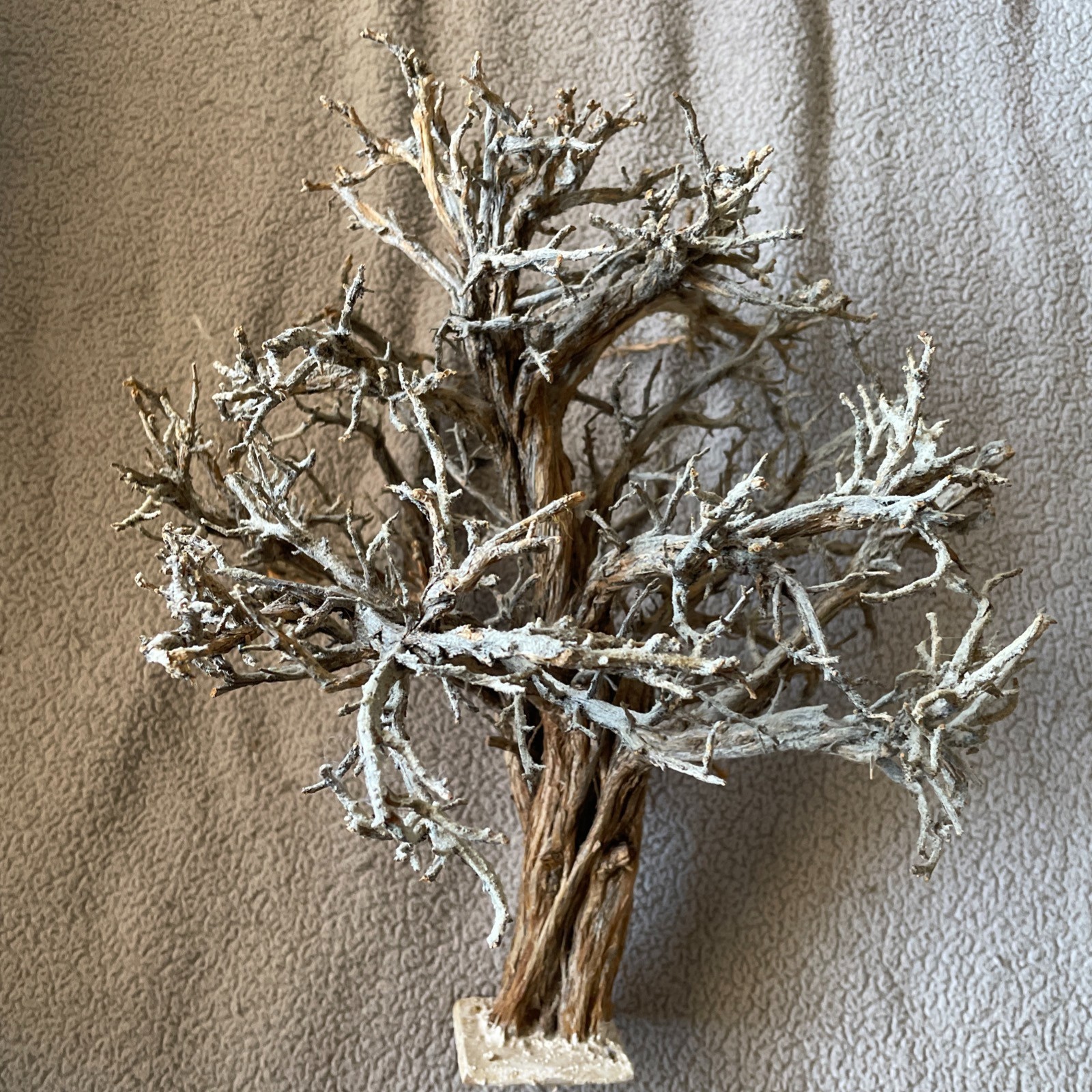 Village Landscapes Large Fall Tree No Leaves Brown 12.5 Inches Tall And 12.5 W