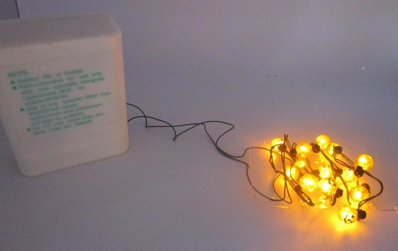 Dept 56 12 LED Light Strand Halloween Village Pumpkin Lights 52700