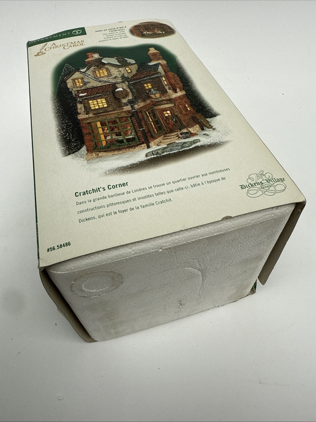 Department 56 Cratchit’s Corner A Christmas Carol Dickens’ Village Series #58486