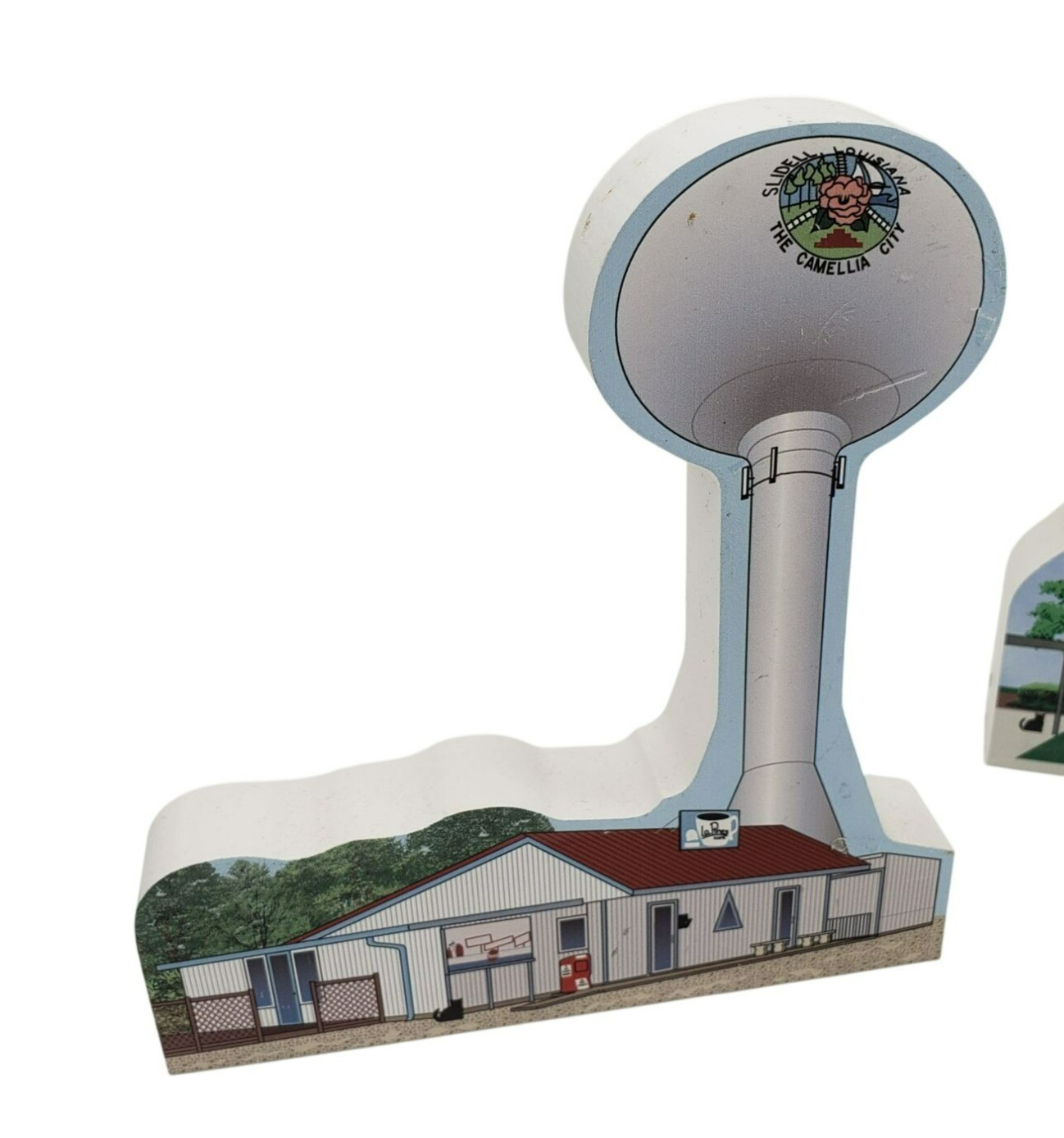 Cats Meow Slidell Louisiana collection 6 pcs, Methodist Church Water Tower 2013
