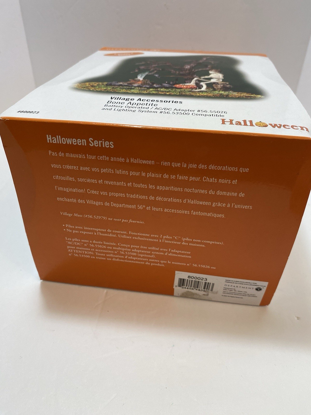 Dept. 56 Bone Appetite Village Halloween Accessory 800023 Retired 2007