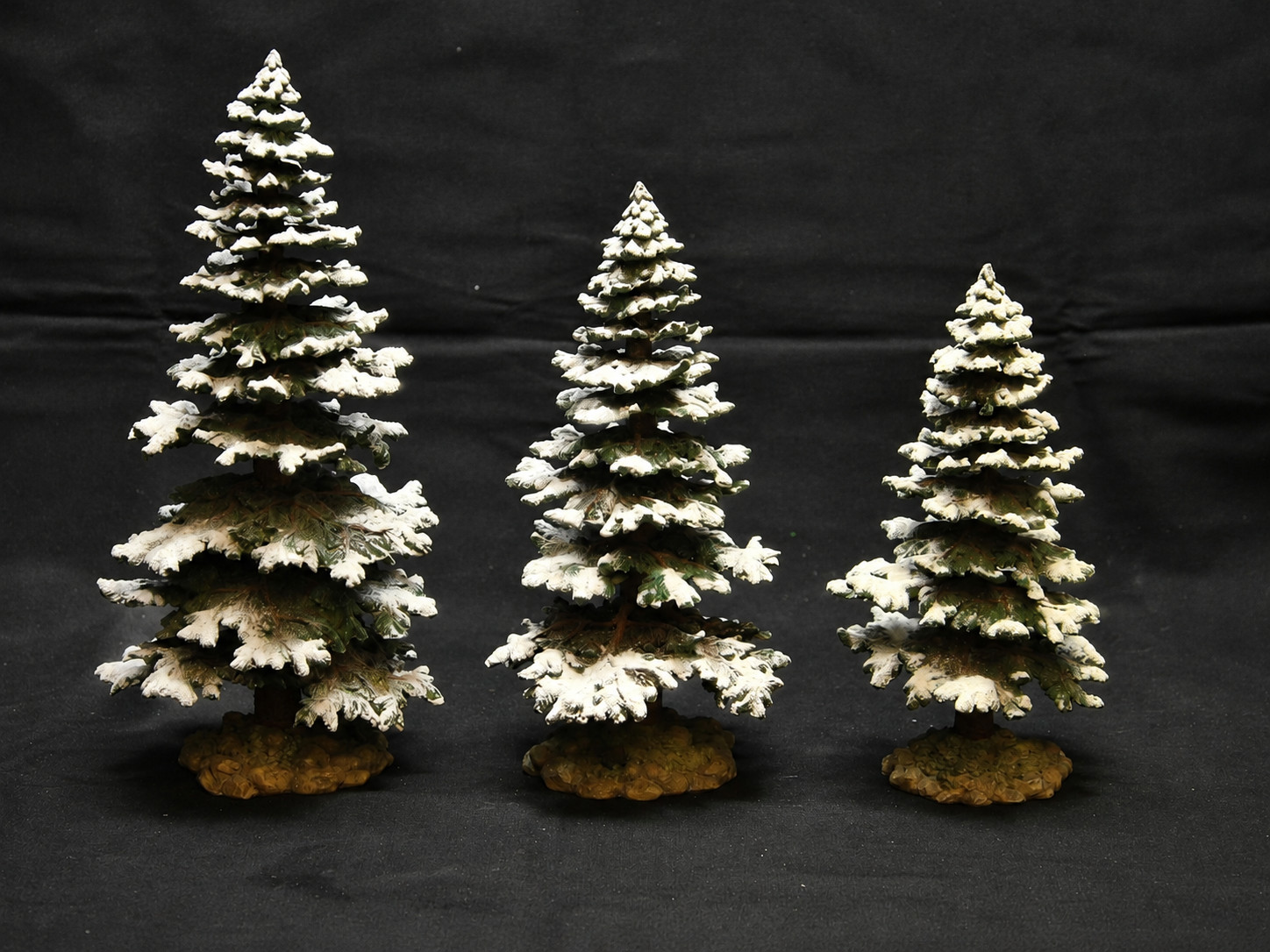 Department 56 Village Pequot Pines Set of 3 Trees Accessory 52818