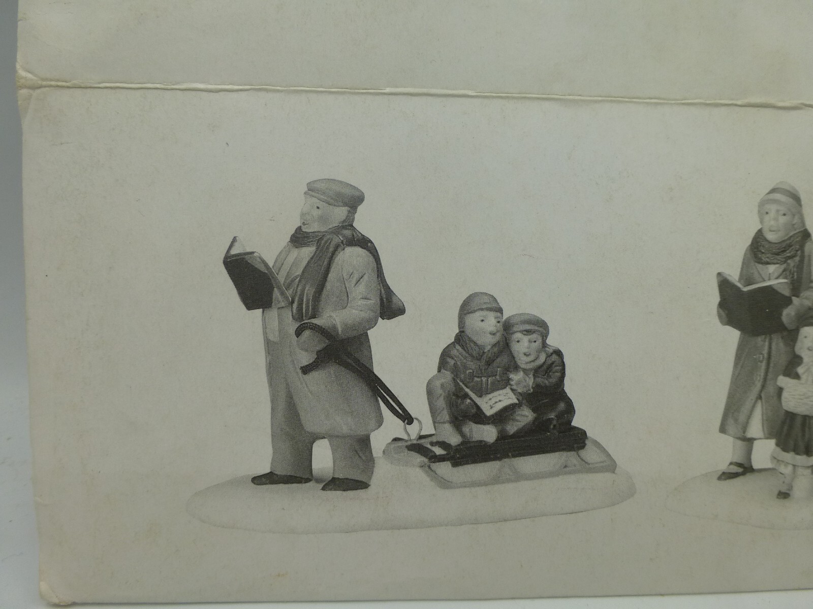 Dept 56 -‘Caroling Thru the City’ 3 Figures 5548-4, ‘Key to the City’ 5889-3 etc
