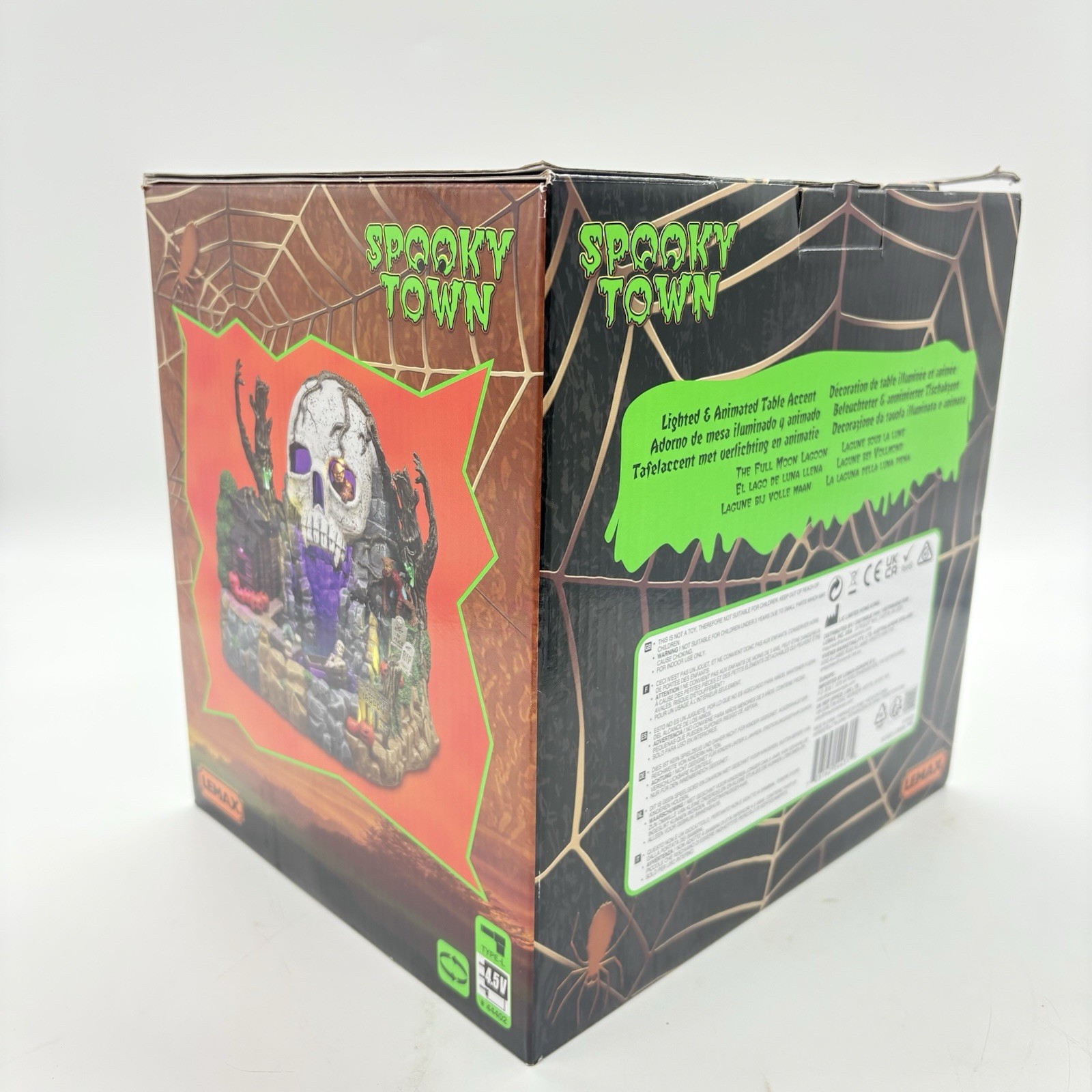 Lemax Spooky Town The Full Moon Lagoon Lighted & Animated Halloween Decoration