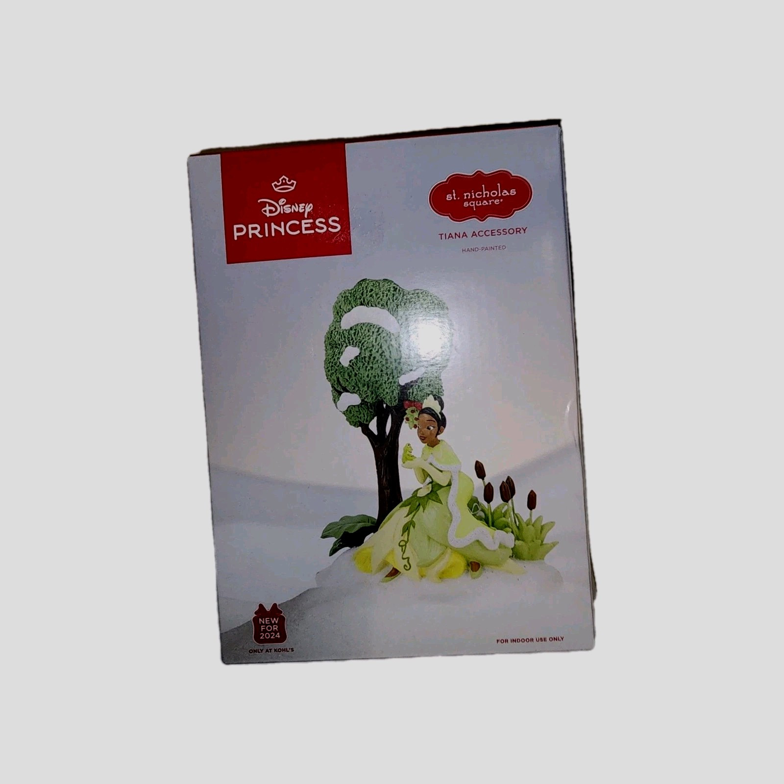 Disney’s Princess Tiana Village Table Decor St Nicholas Square NIB MSRP $69