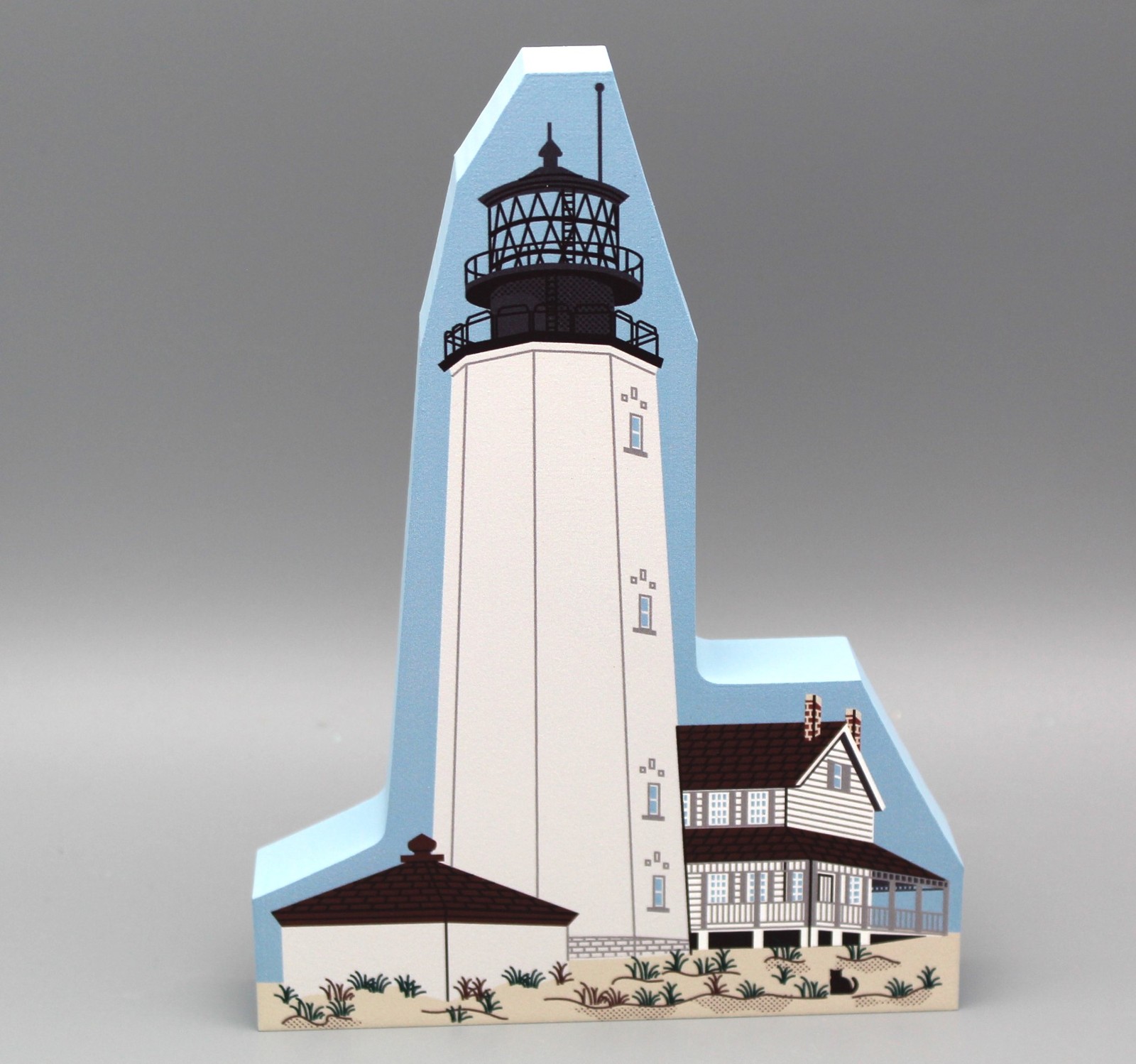 Cat’s Meow Village Cape Henlopen Lighthouse R615 Cape Henlopen DE Wood Sitter
