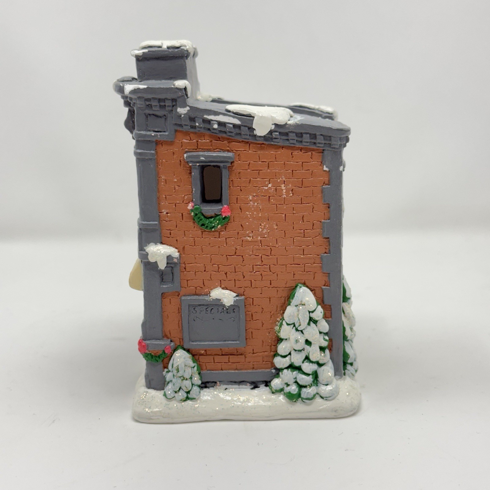 California Creations Victorian Snow Village Buildings – Butcher & Ice House