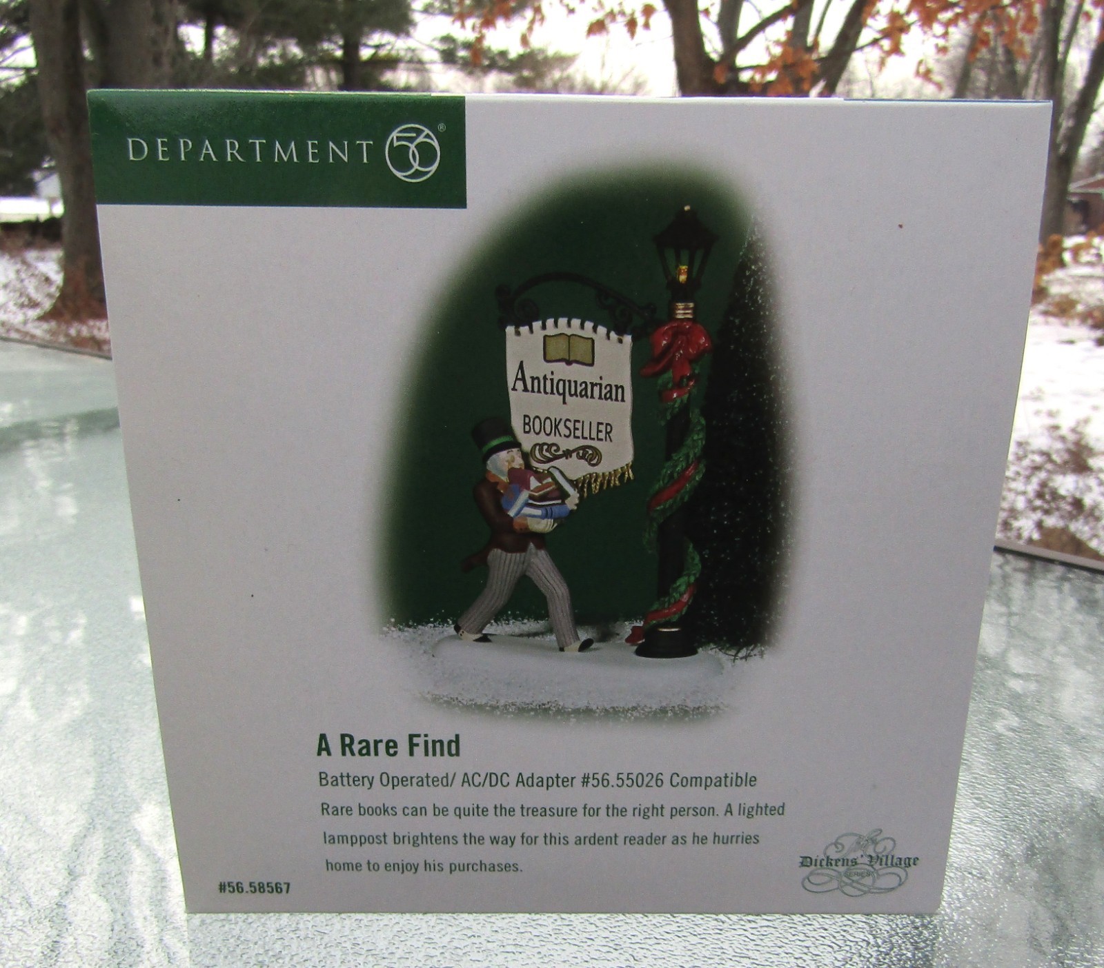 2002 Department 56 Dicken’s Village Series #56.58567 A RARE FIND UNUSED NRFB nos