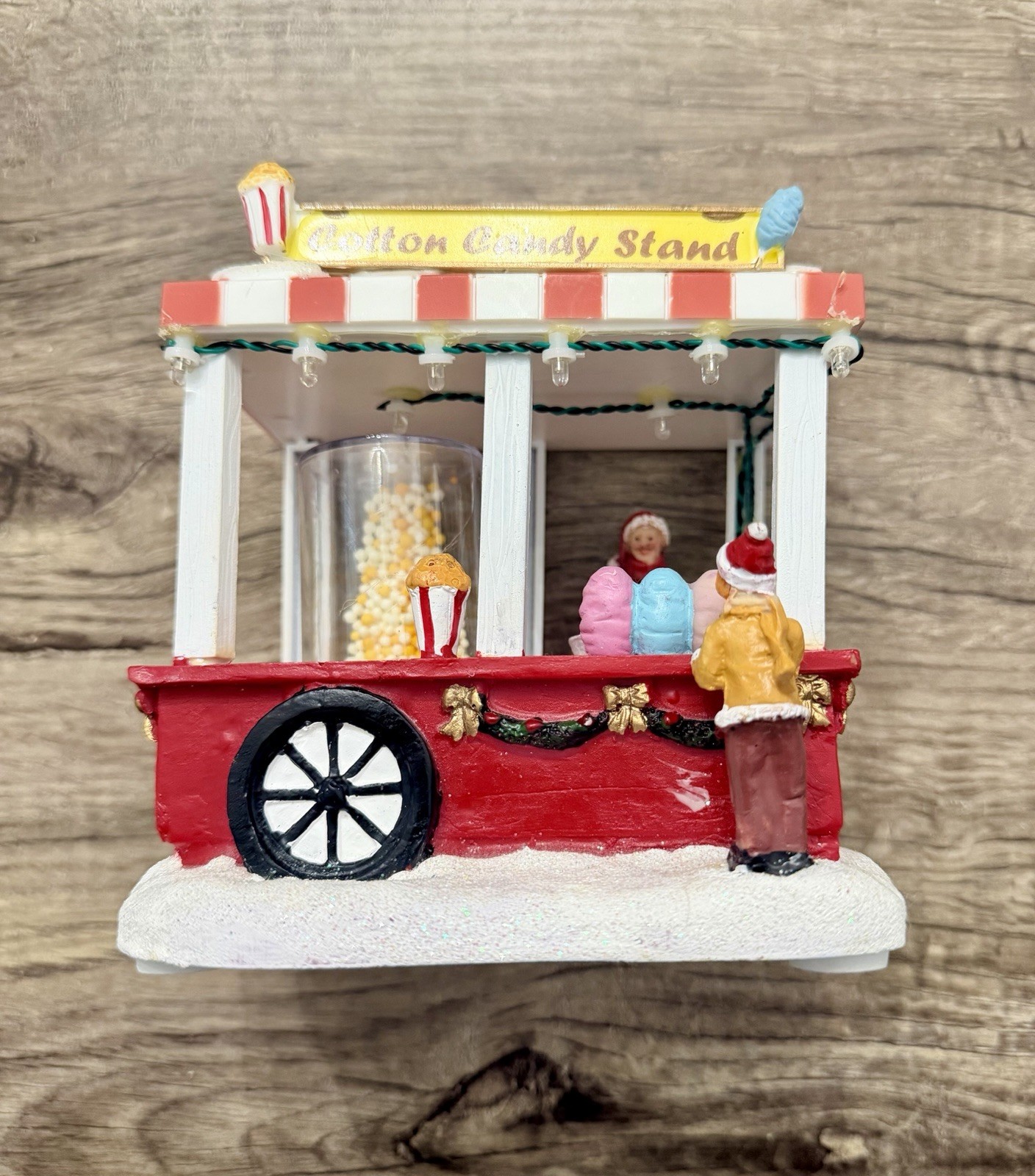 Kettle corn stand St nicholas square village