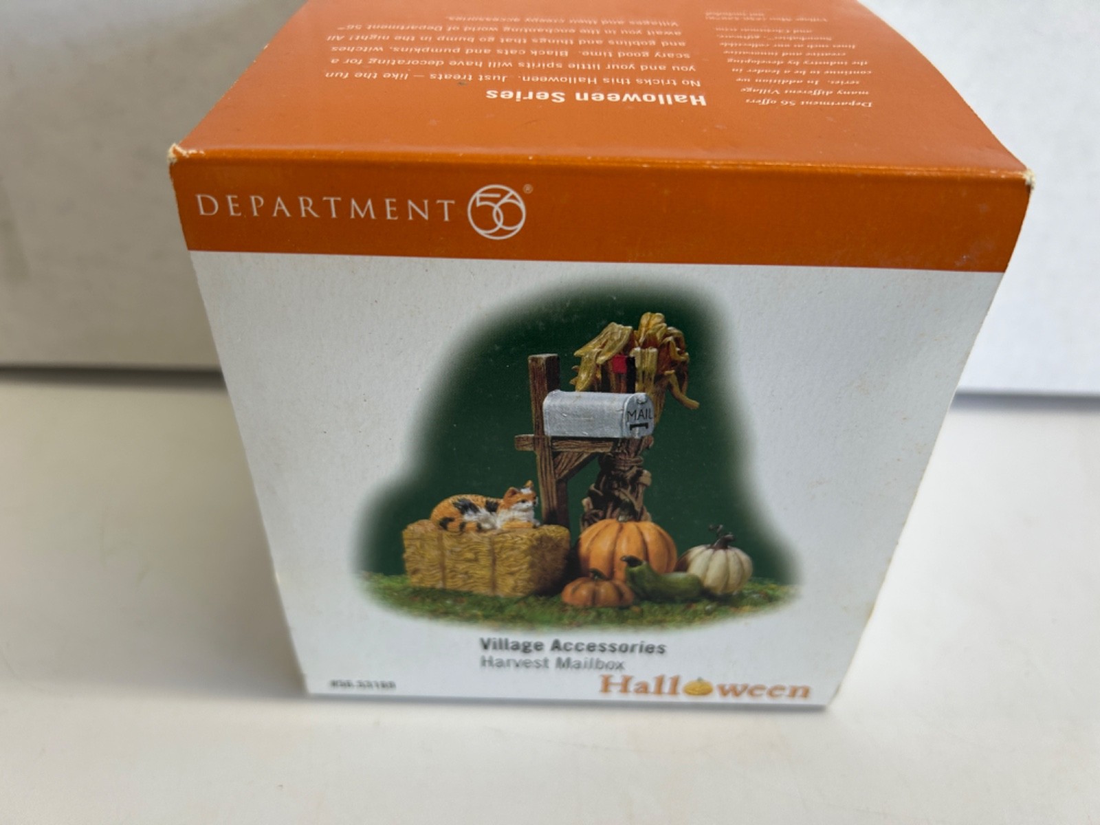 Department 56 Halloween Village Accessories “Harvest Mailbox” #56.53169